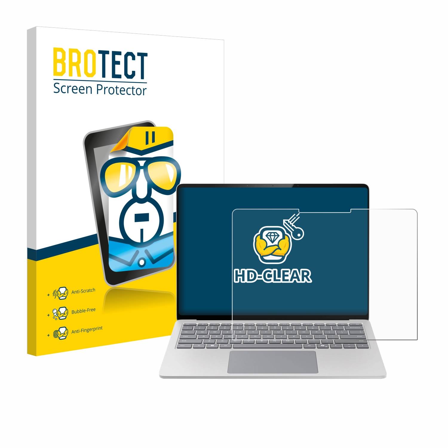 BROTECT Displayschutz-Folie für Microsoft Surface Laptop 7 15