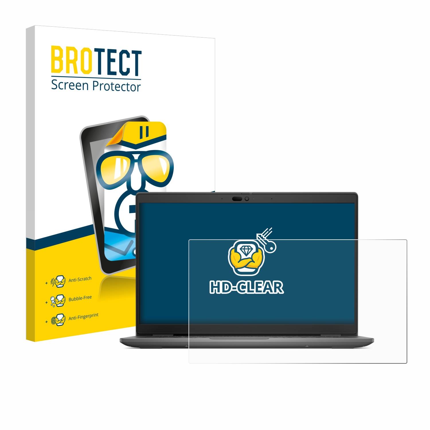 BROTECT Displayschutz-Folie für Dell Latitude 3440 Laptop