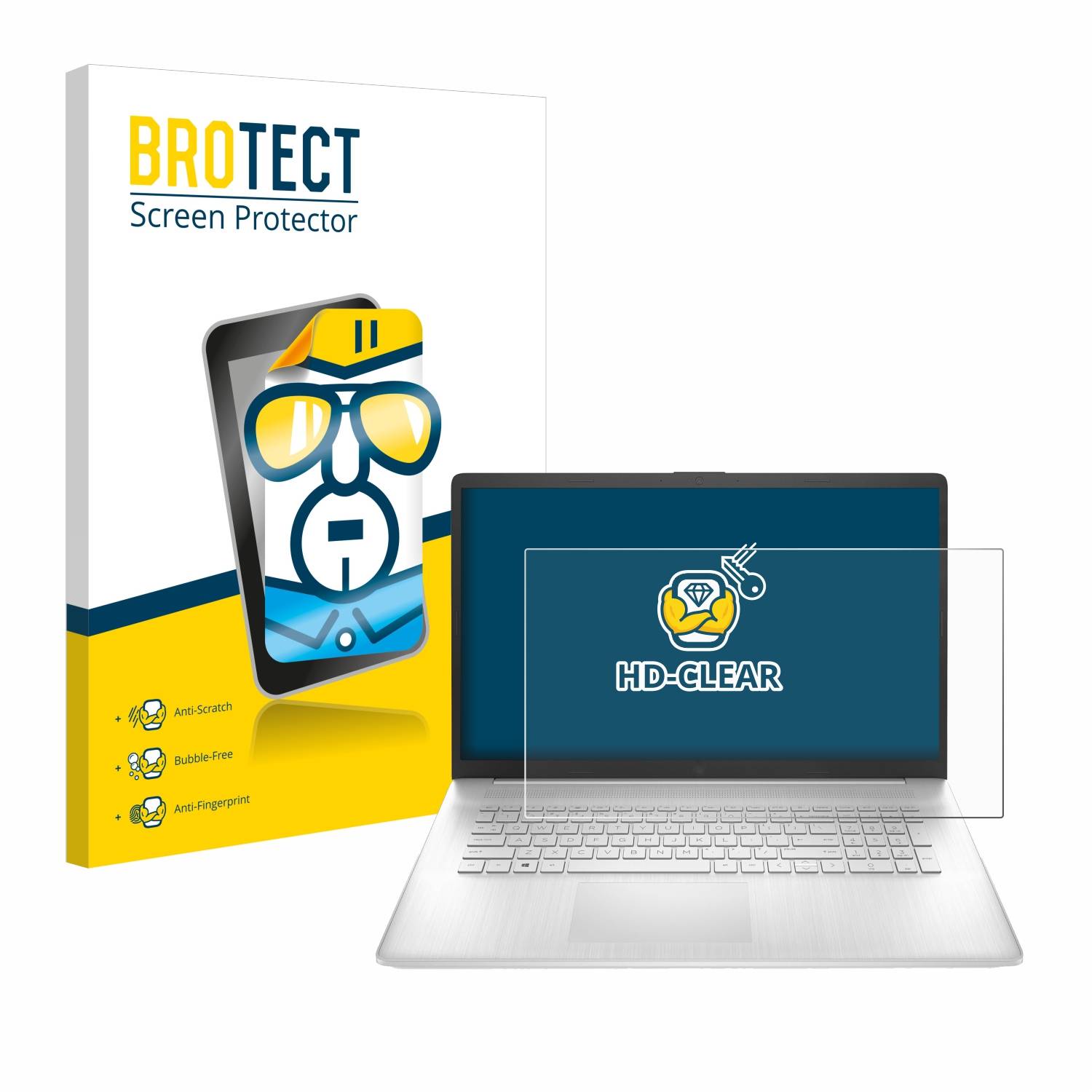 BROTECT Displayschutz-Folie für HP 17-cp0280ng