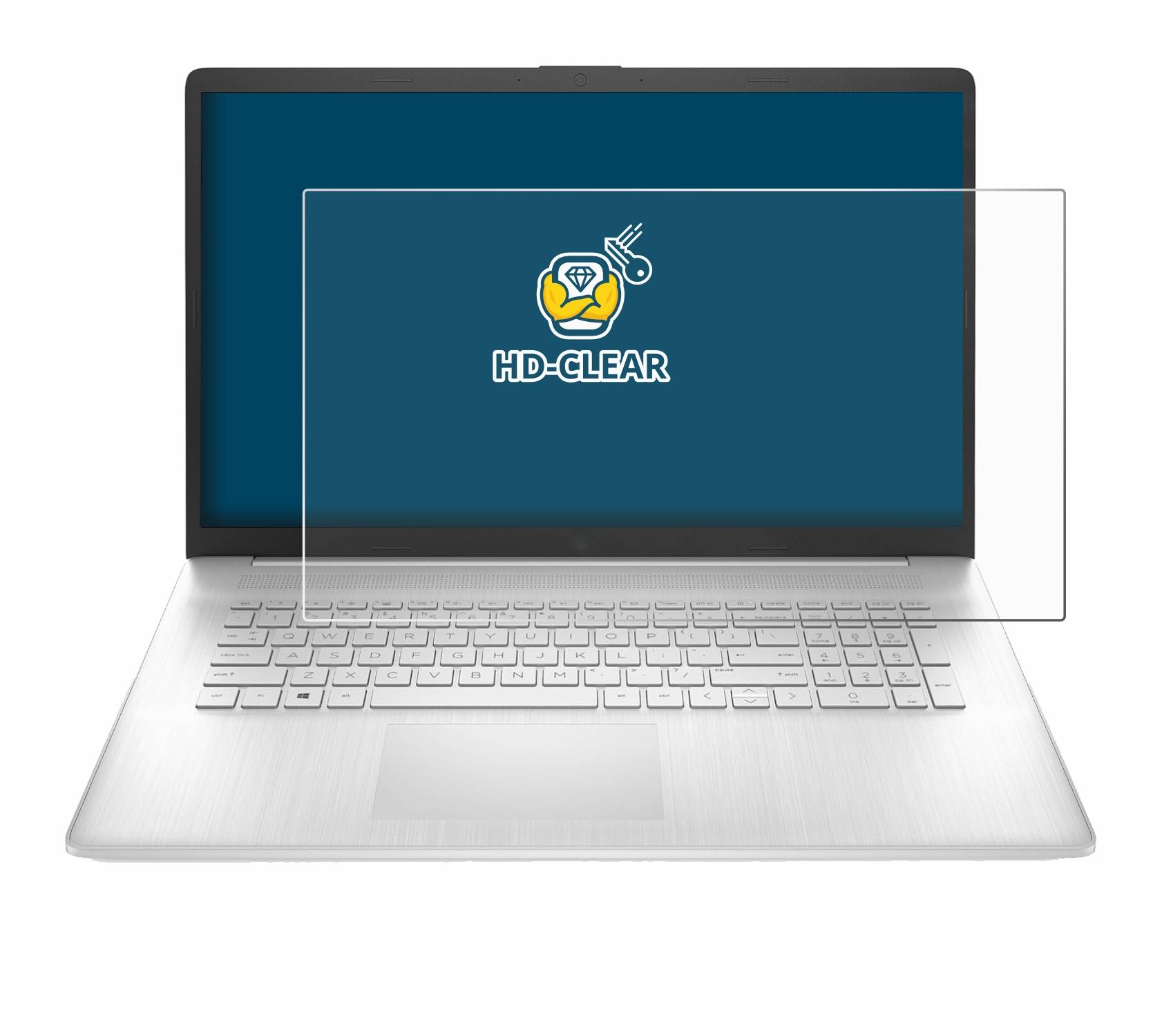 BROTECT Displayschutz-Folie für HP 17-cp0280ng