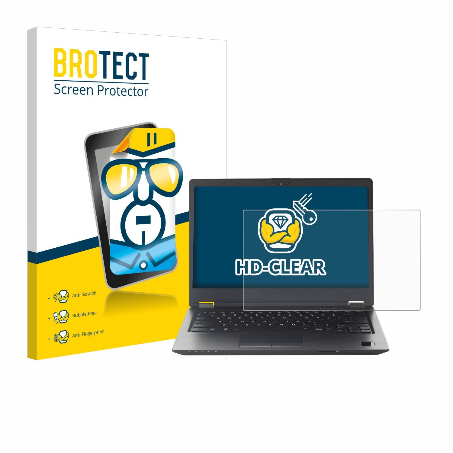 BROTECT Displayschutz-Folie für Fujitsu Lifebook U747