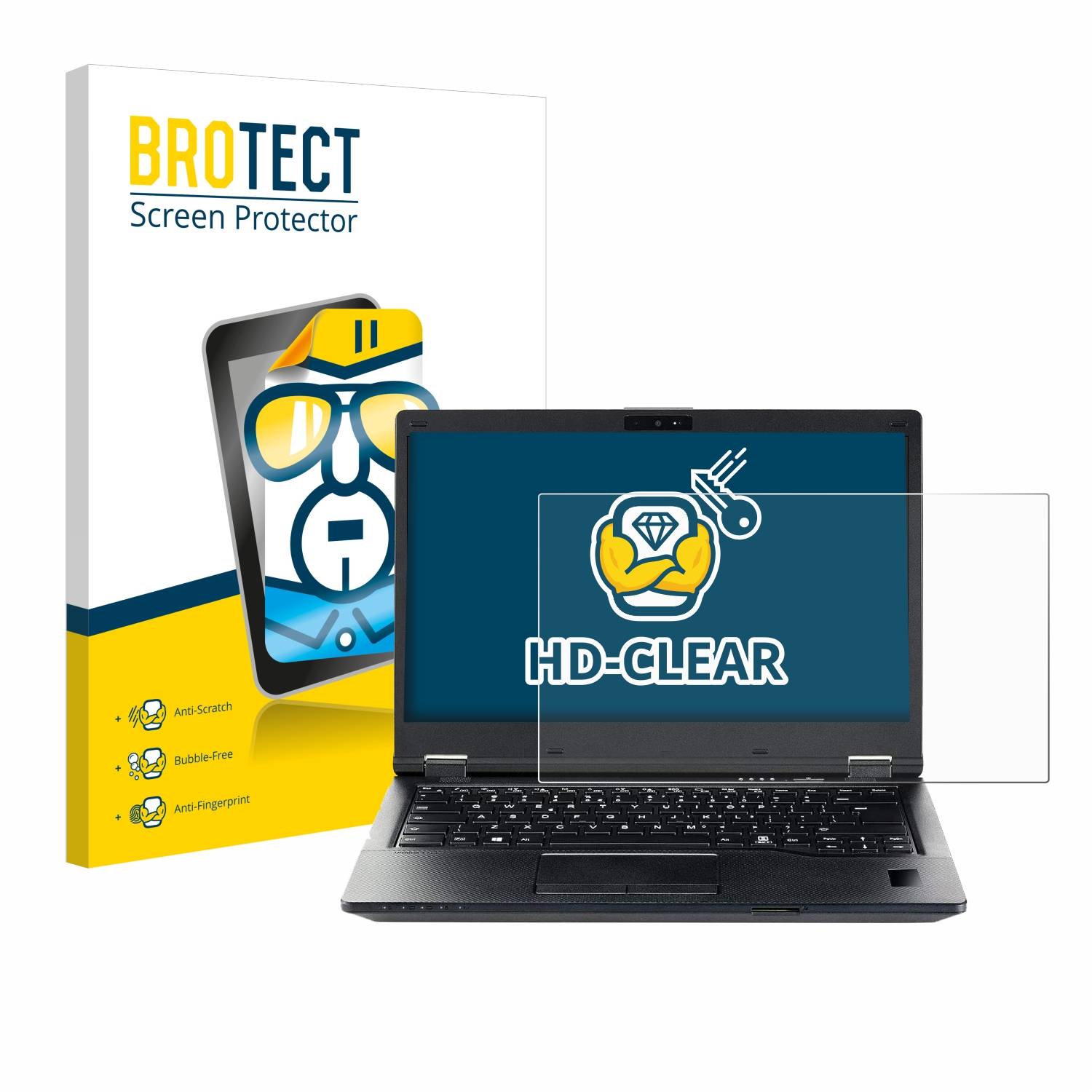 BROTECT Displayschutz-Folie für Fujitsu Lifebook E5410