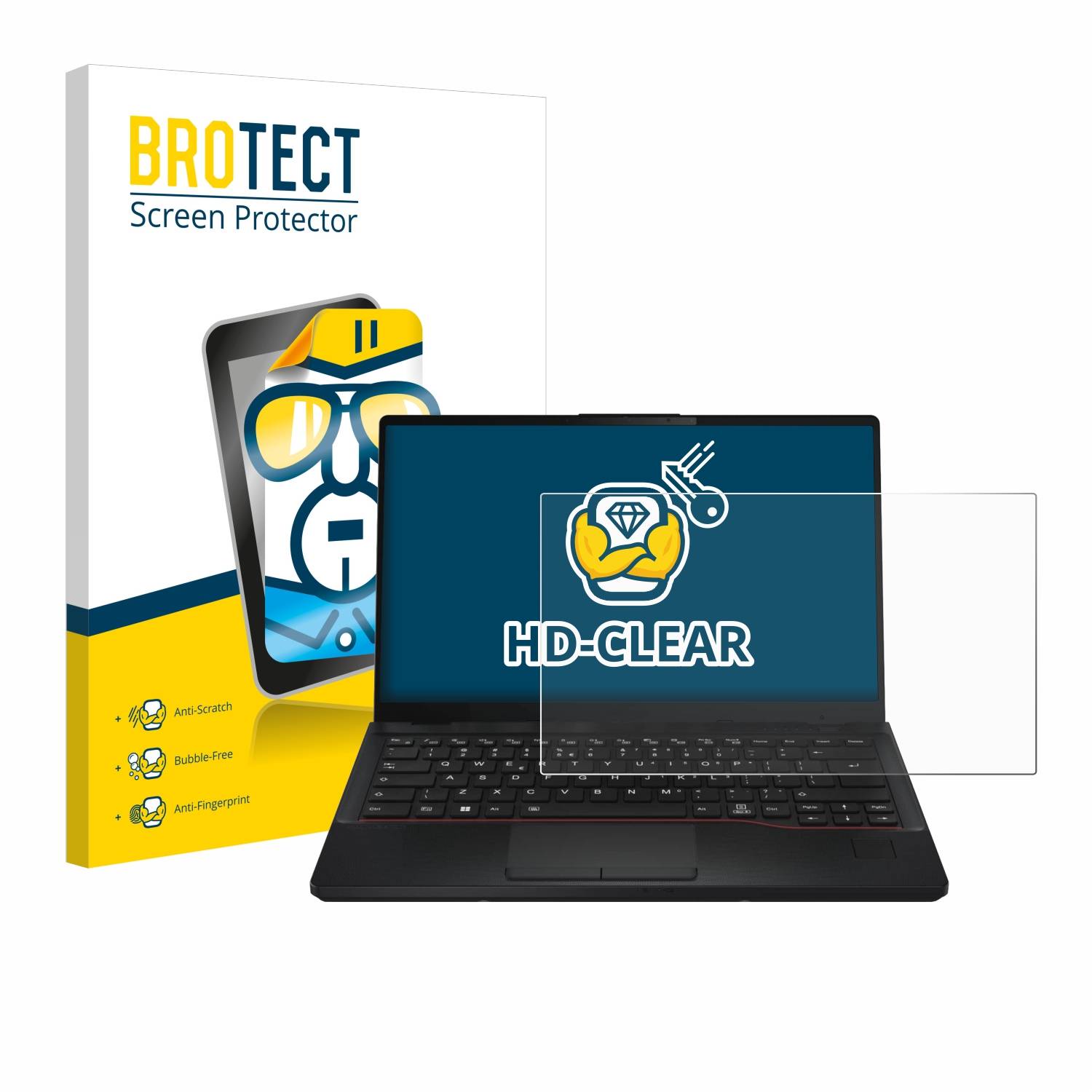 BROTECT Displayschutz-Folie für Fujitsu Lifebook E5413