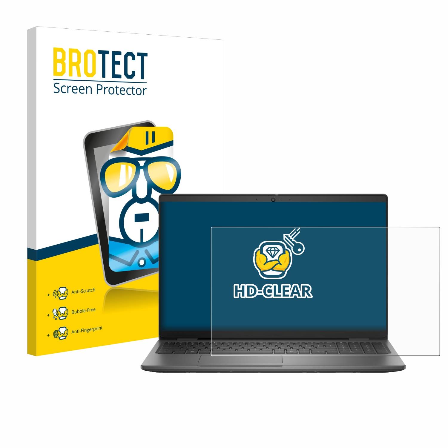 BROTECT Displayschutz-Folie für Dell Latitude 3550