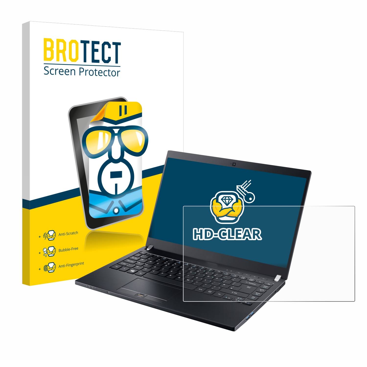 BROTECT Displayschutz-Folie für Acer TravelMate P648-MG-71S5