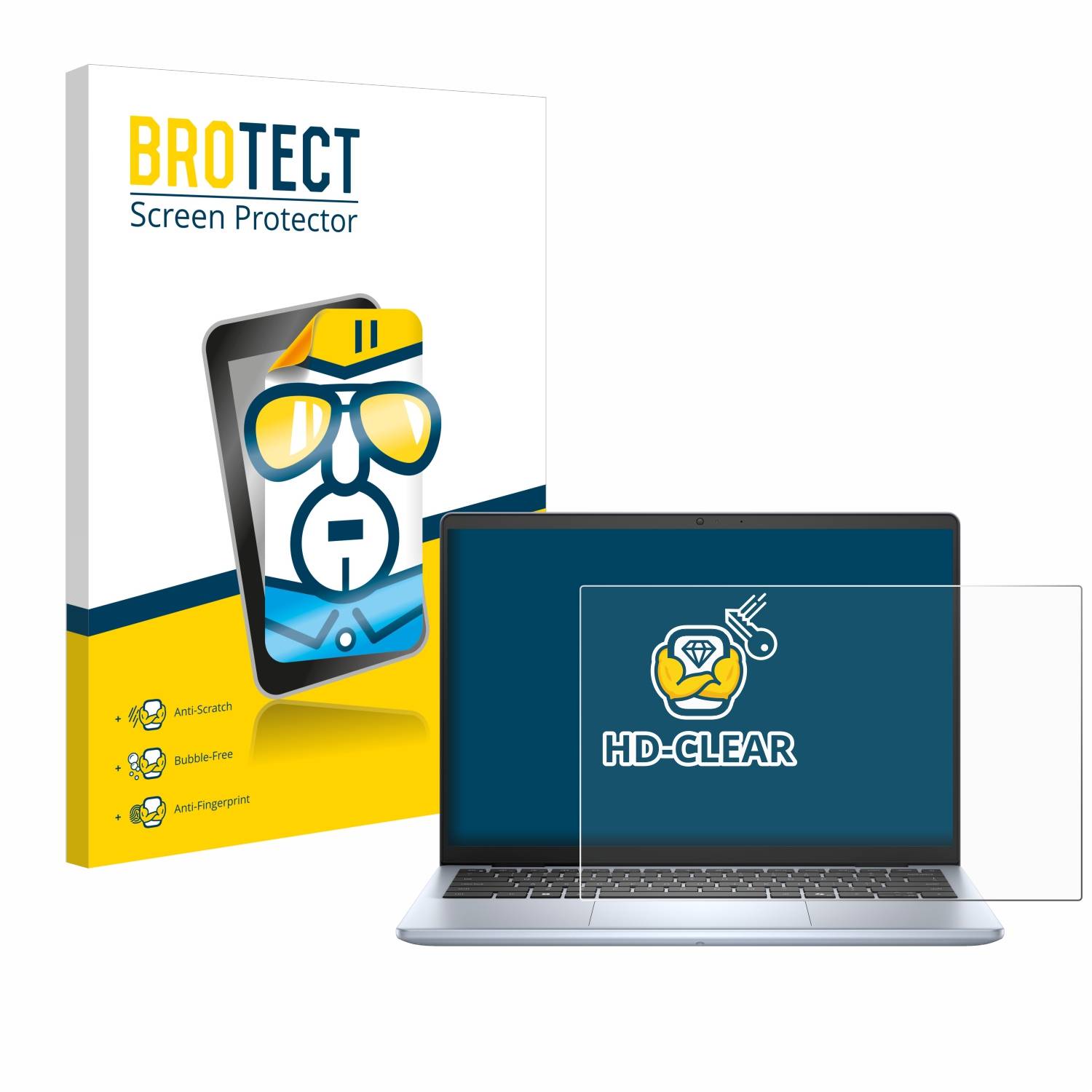 BROTECT Displayschutz-Folie für Dell Inspiron 14 5440 Laptop