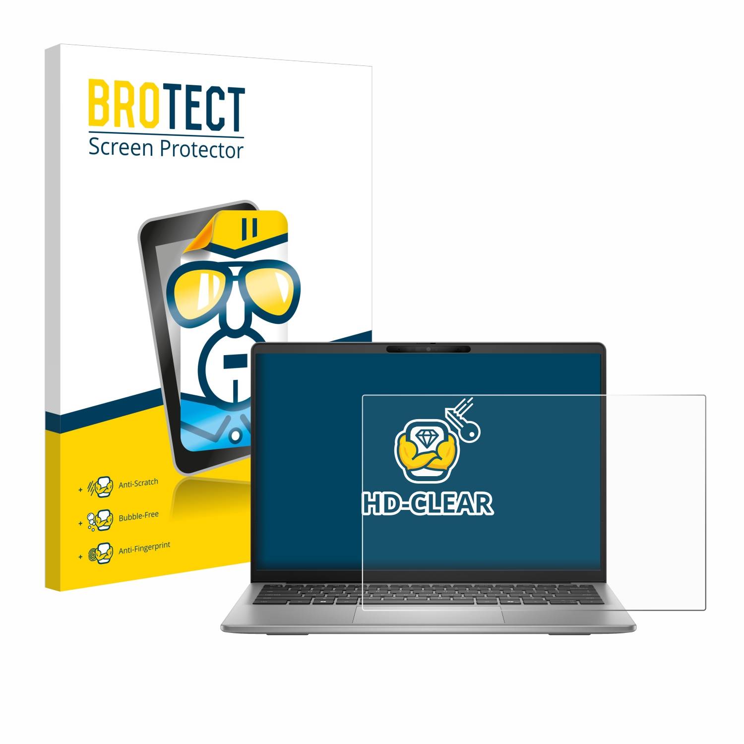 BROTECT Displayschutz-Folie für Dell Inspiron 14 5441 Laptop