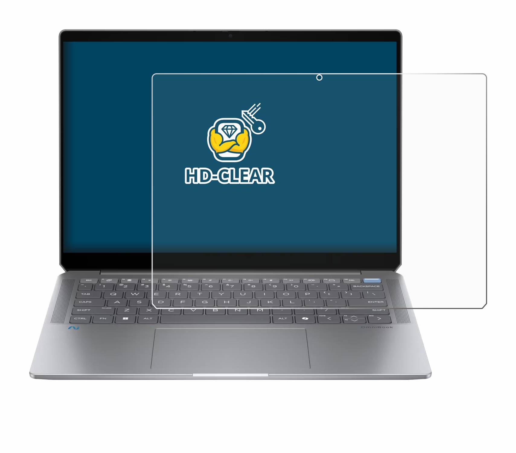BROTECT Displayschutz-Folie für HP OmniBook Ultra Laptop 14-fd