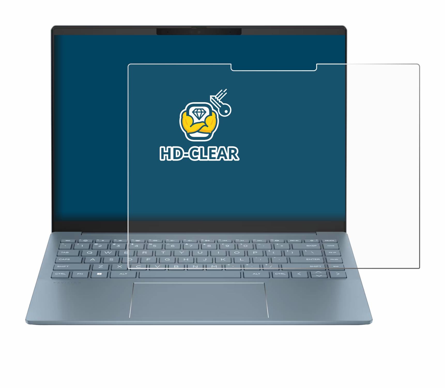 BROTECT Displayschutz-Folie für HP Pavilion Plus14-ey