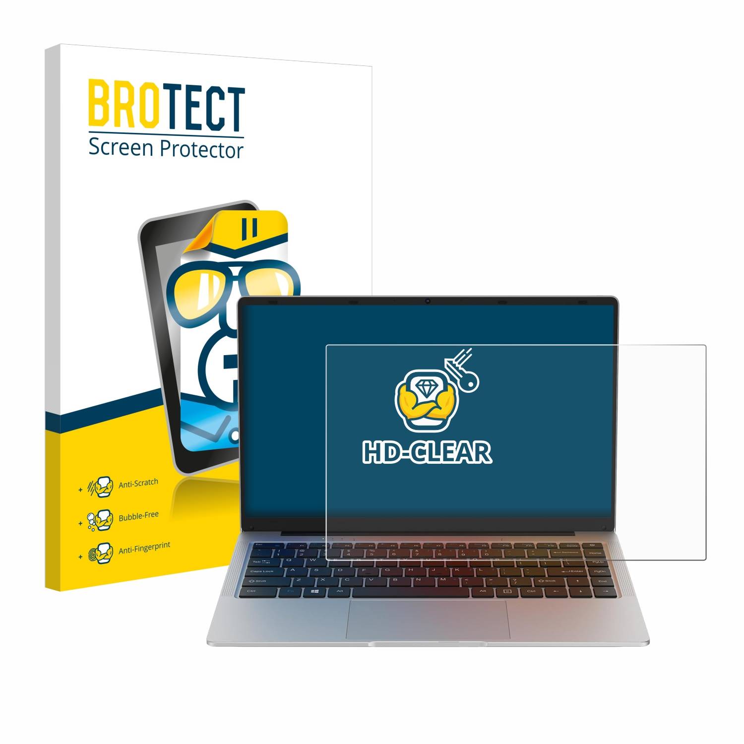 BROTECT Displayschutz-Folie für Maxlegen Laptop 14.1