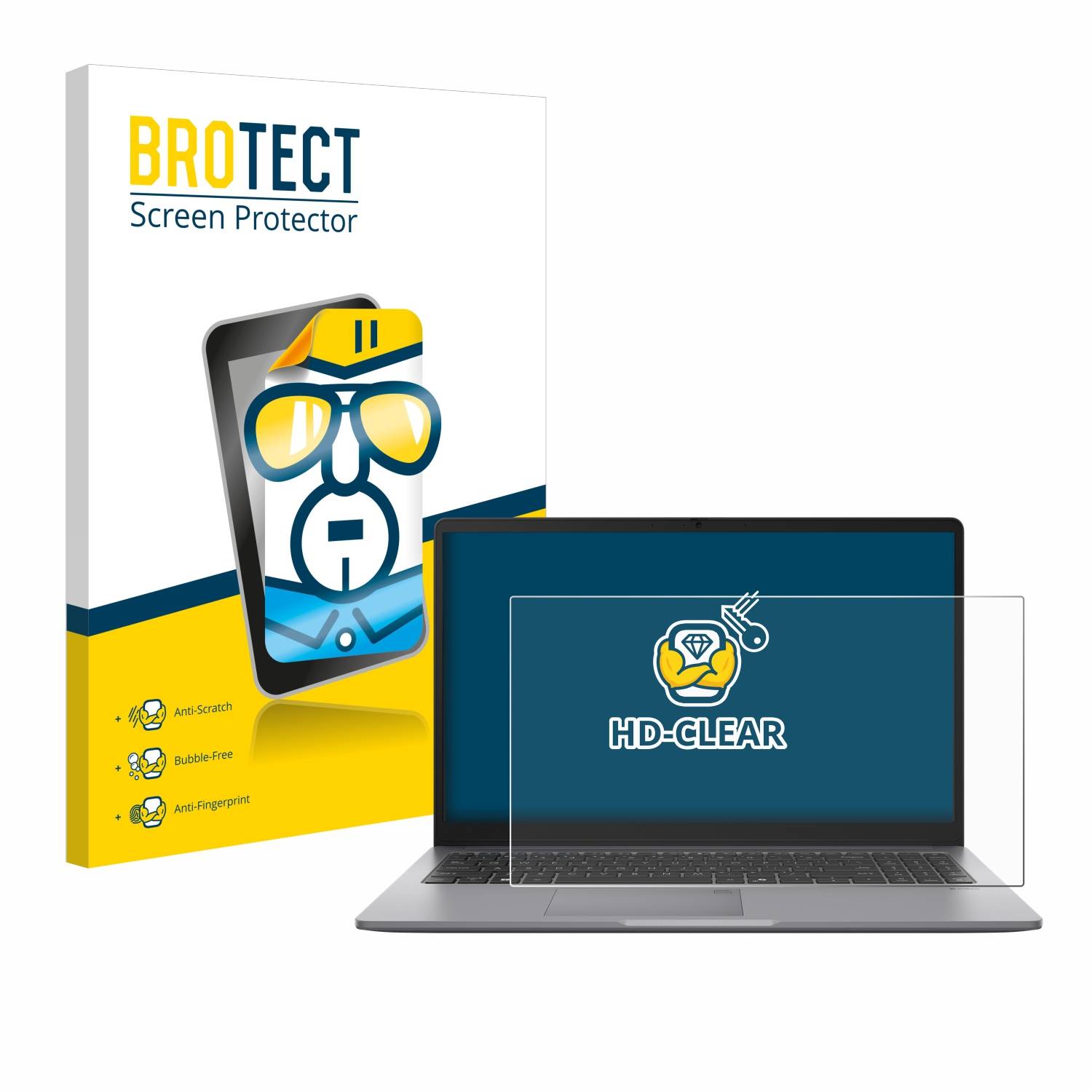 BROTECT Displayschutz-Folie für ASUS ExpertBook P1 P1503