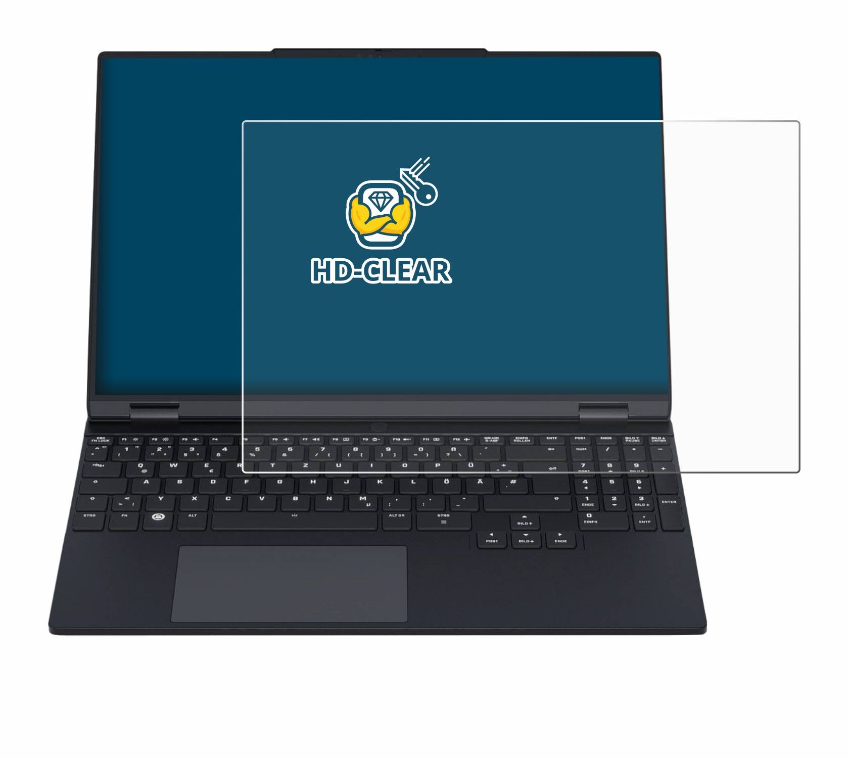 BROTECT Displayschutz-Folie für Tuxedo InfinityBook Pro 15 Gen 9