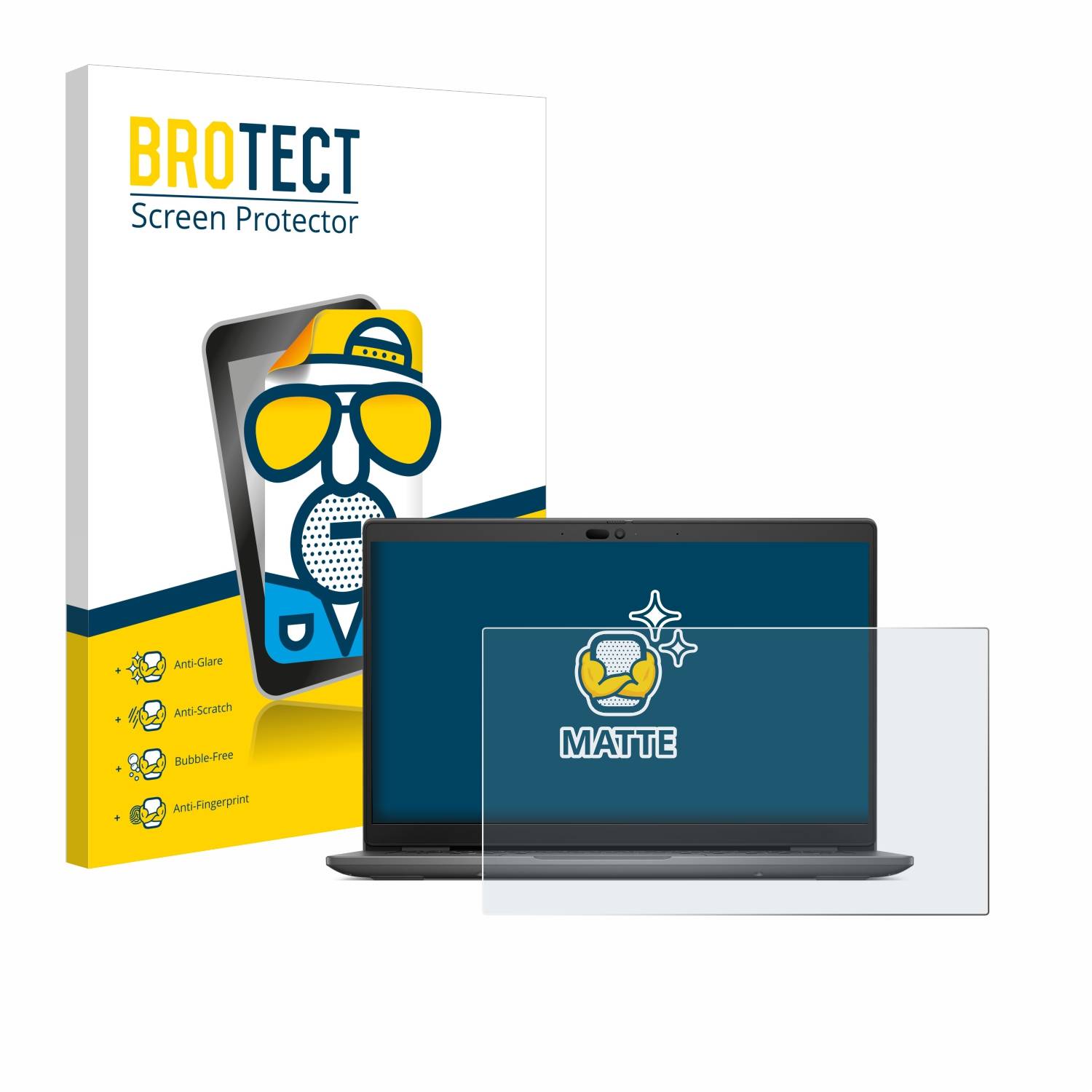 BROTECT Entspiegelungs-Folie für Dell Latitude 3450 Laptop
