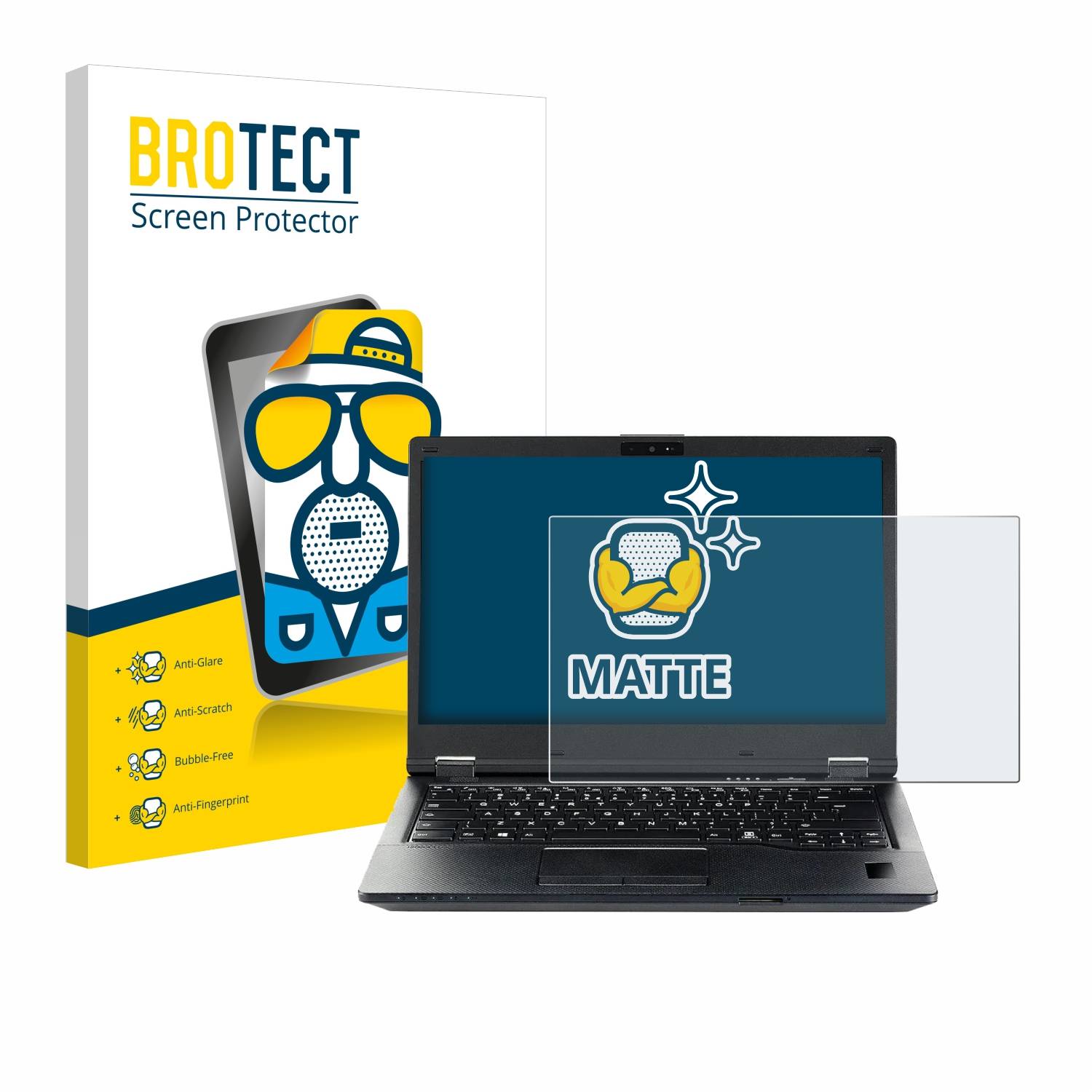 BROTECT Entspiegelungs-Folie für Fujitsu Lifebook E549