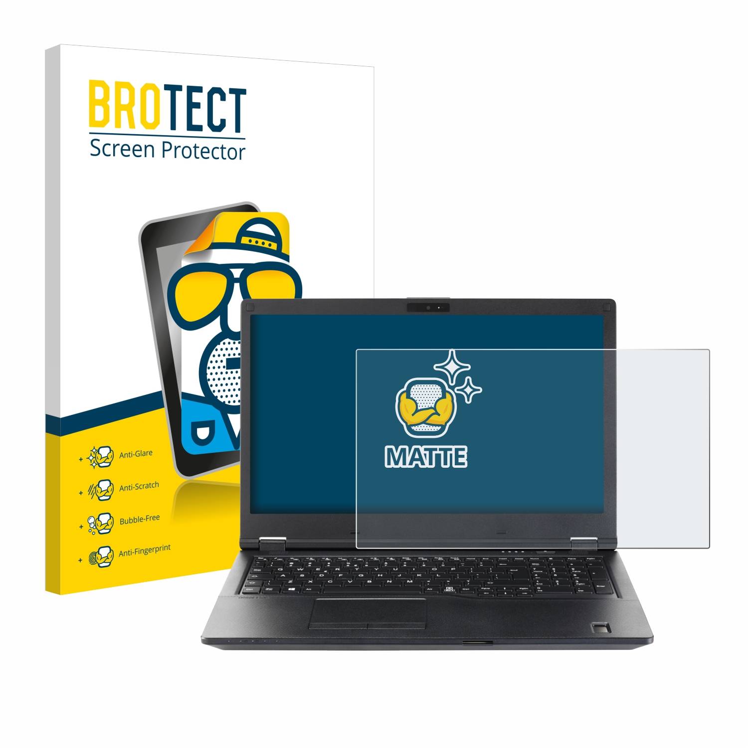 BROTECT Entspiegelungs-Folie für Fujitsu Lifebook E459