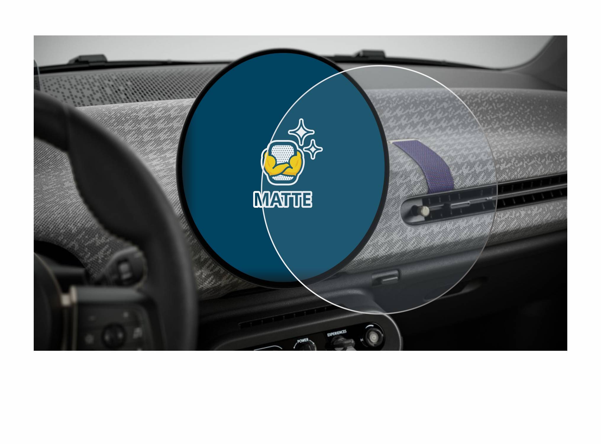 BROTECT Entspiegelungs-Folie für Mini Cooper Electric BJ 2024