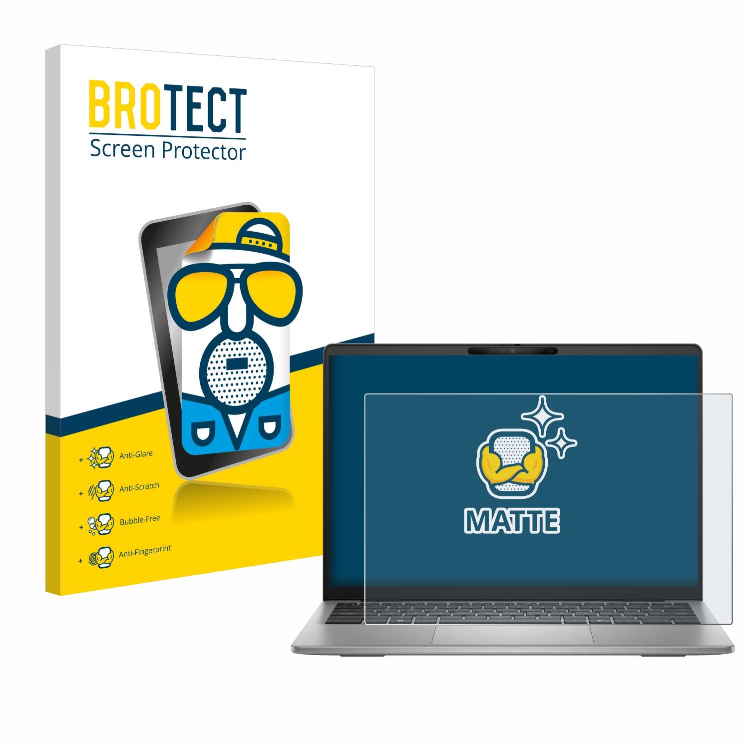 BROTECT Entspiegelungs-Folie für Dell Latitude 5455 Laptop