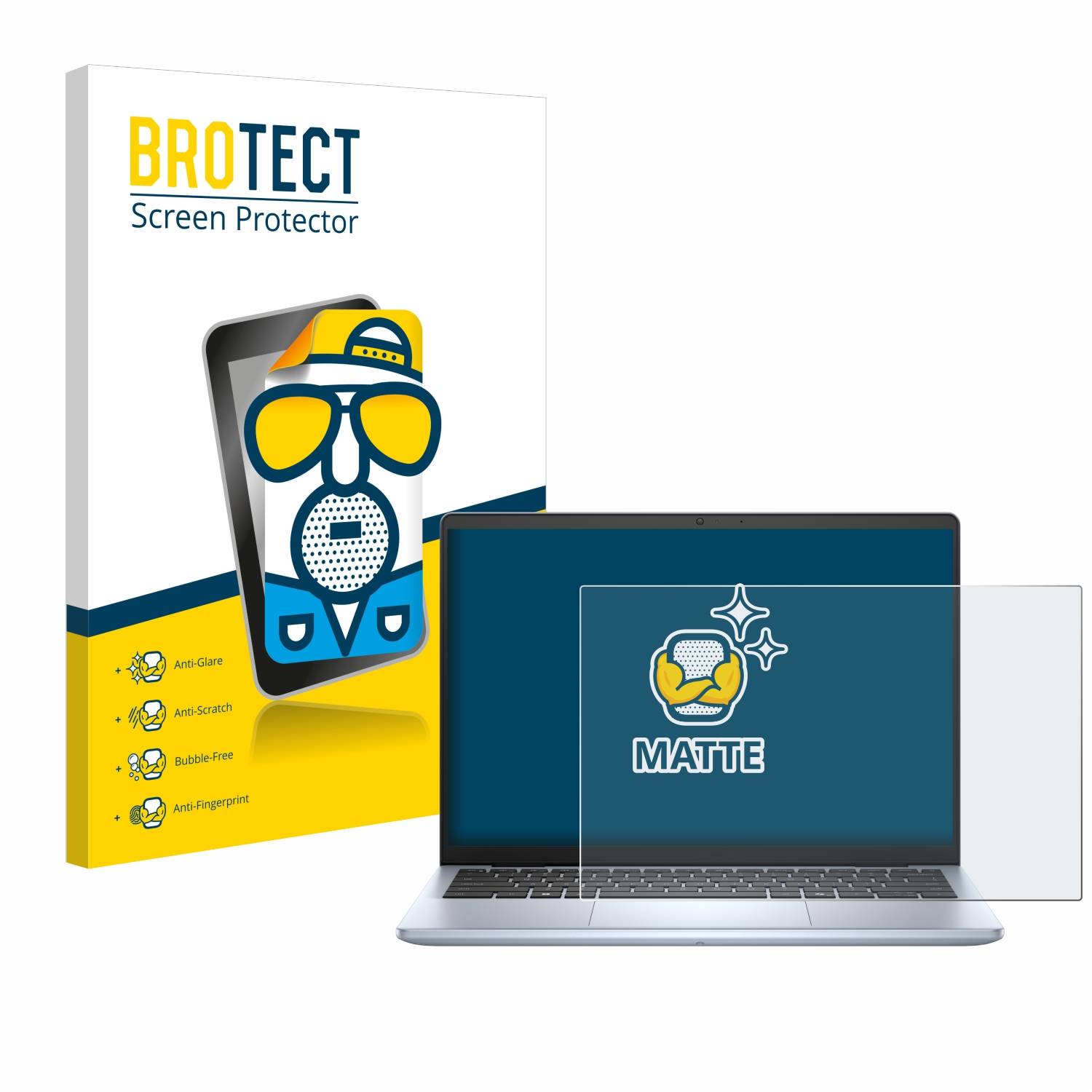 BROTECT Entspiegelungs-Folie für Dell Inspiron 14 5440 Laptop