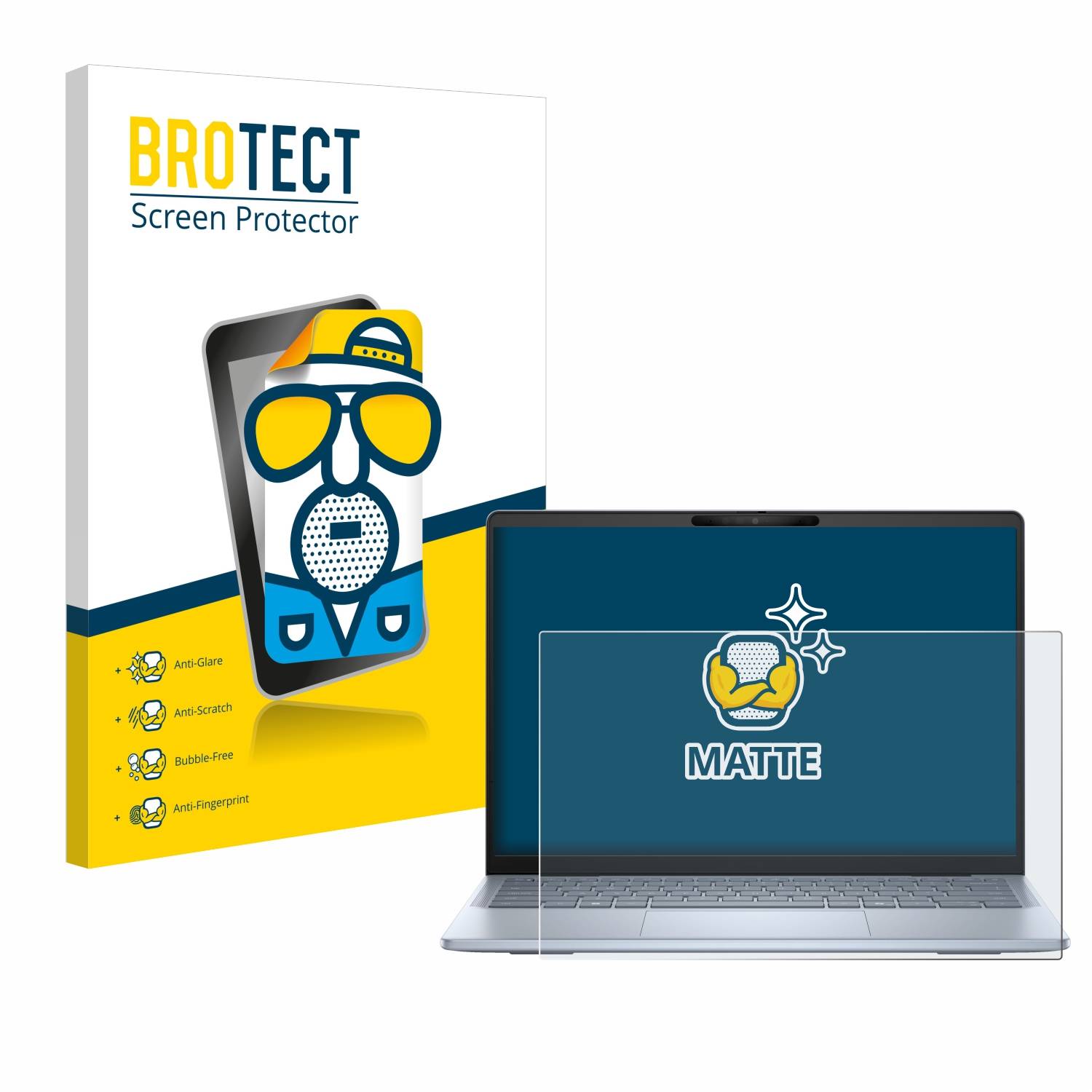 BROTECT Entspiegelungs-Folie für Dell Inspiron 14 Plus 7441 Laptop