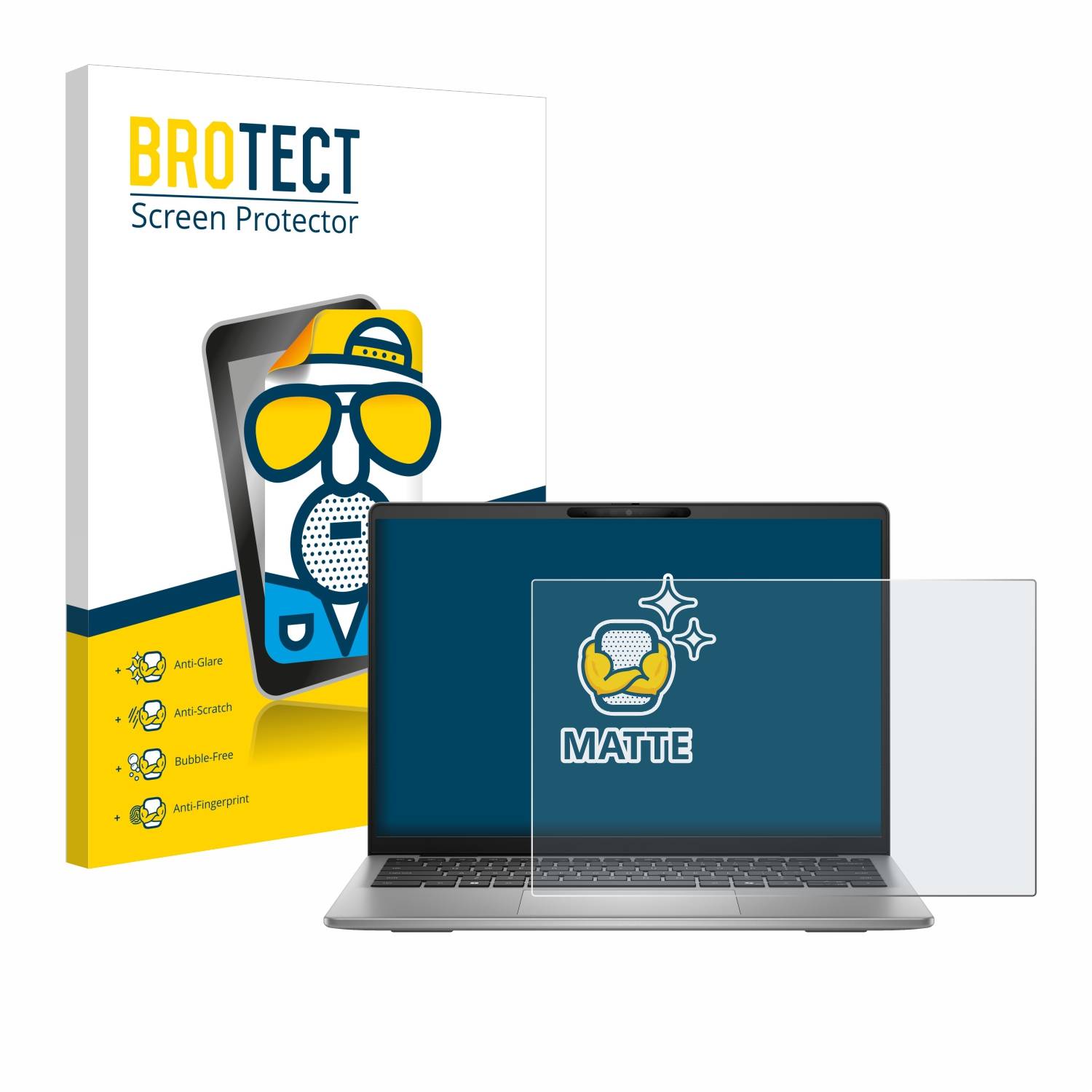 BROTECT Entspiegelungs-Folie für Dell Inspiron 14 5441 Laptop