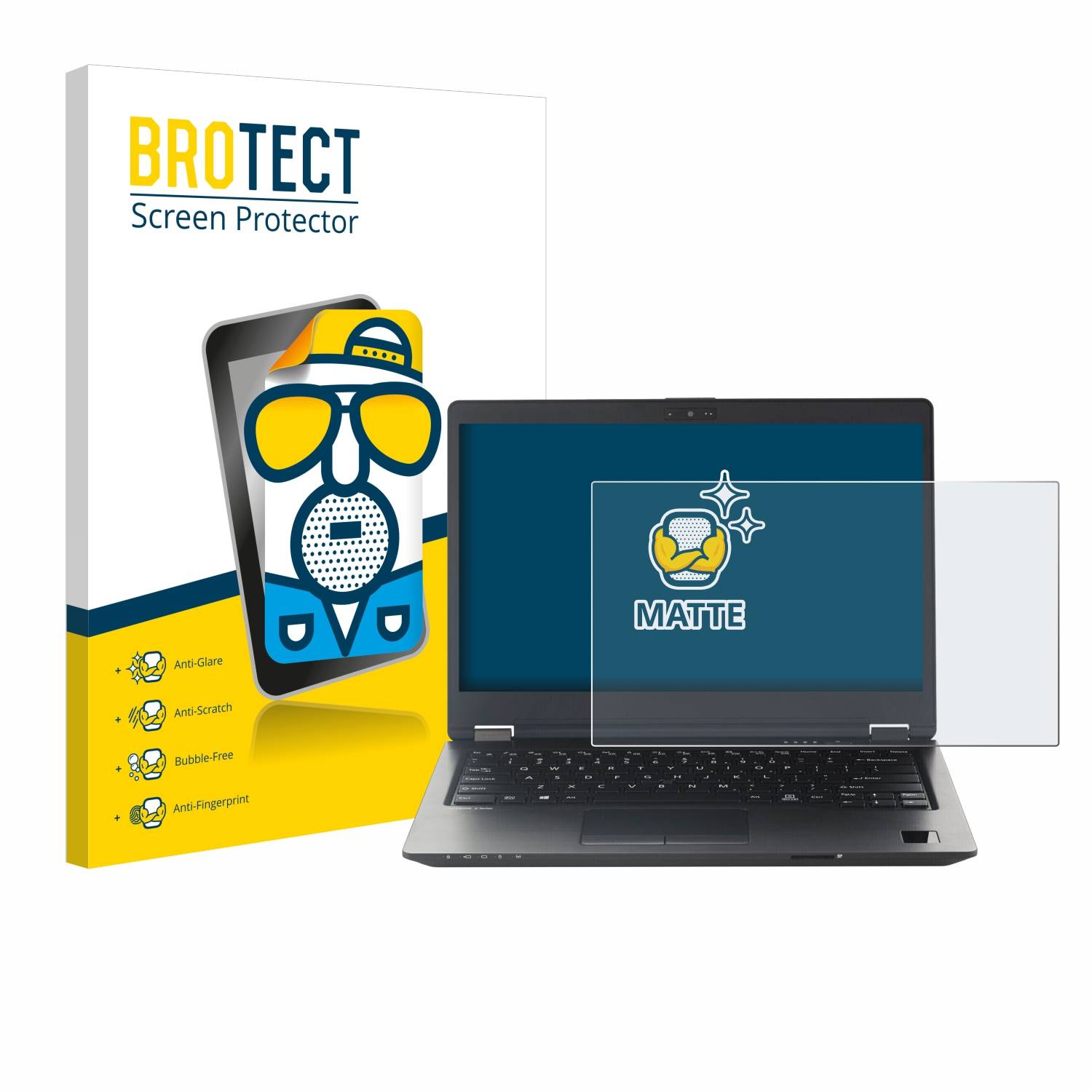 BROTECT Entspiegelungs-Folie für Fujitsu Lifebook U749