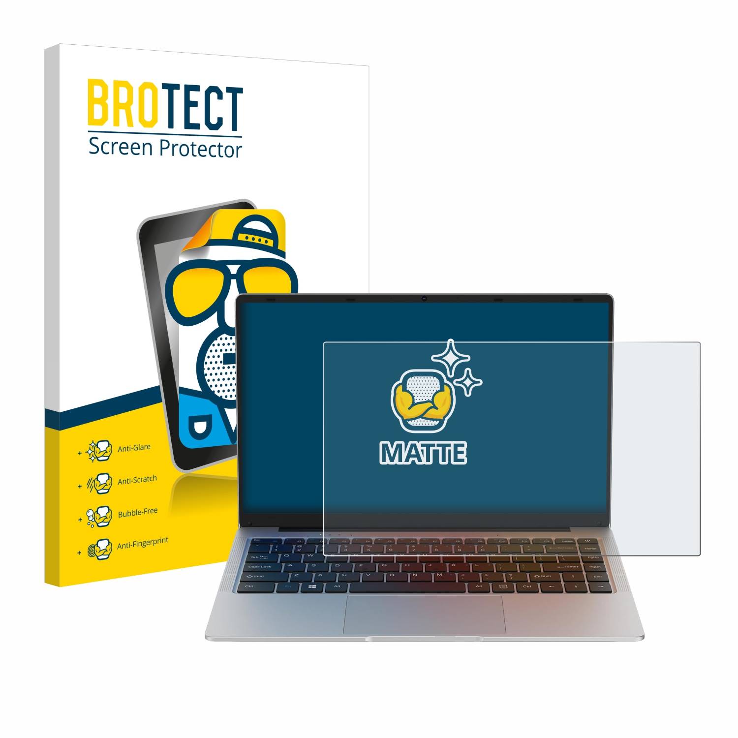 BROTECT Entspiegelungs-Folie für Maxlegen Laptop 14.1