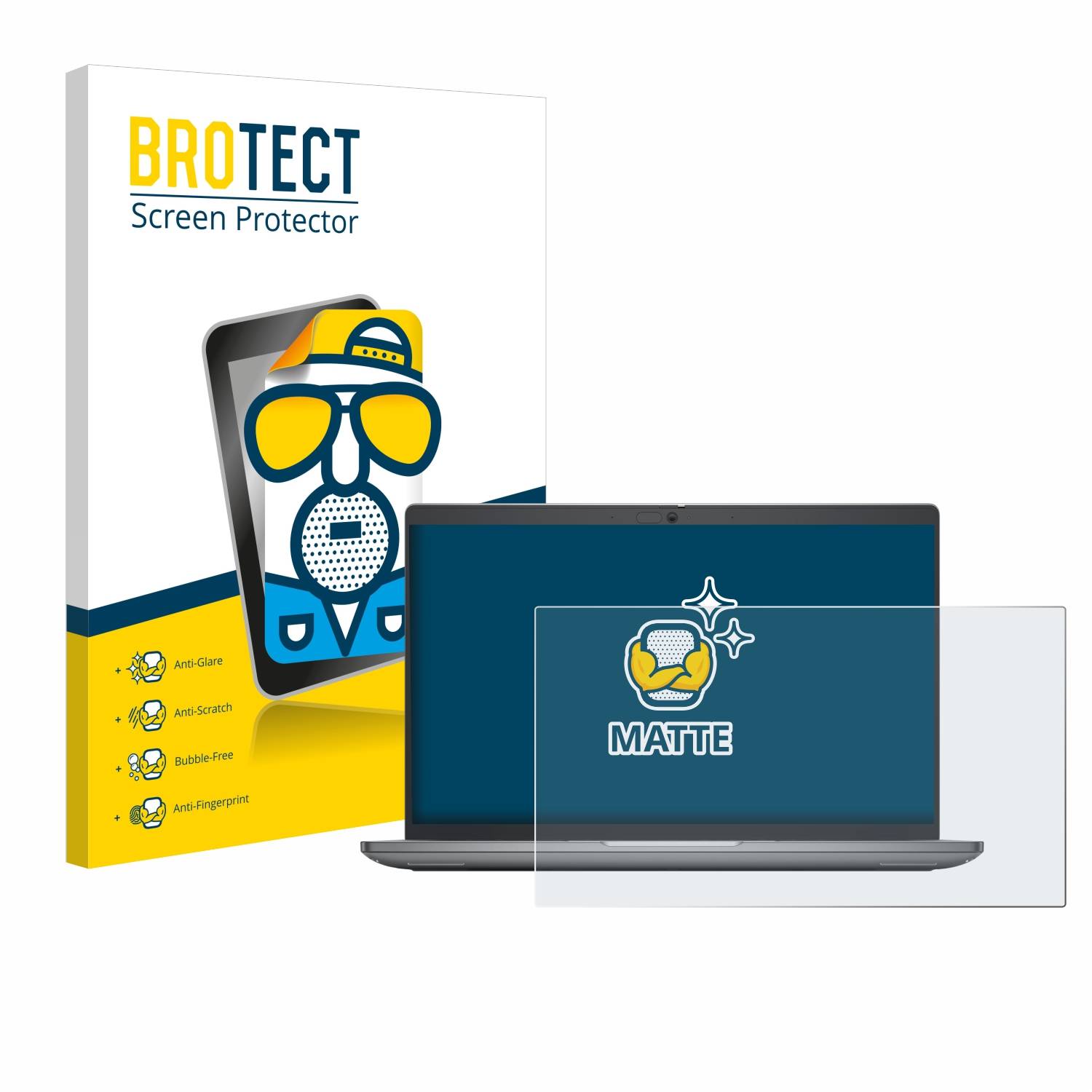 BROTECT Entspiegelungs-Folie für Dell Latitude 5450 Laptop 14