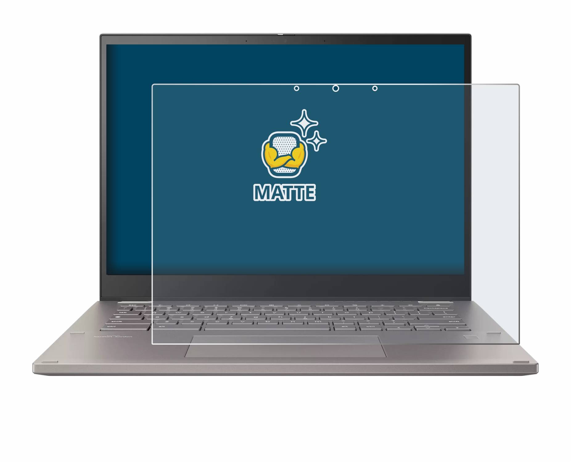 BROTECT Entspiegelungs-Folie für ASUS Chromebook Plus CM3401 Flip