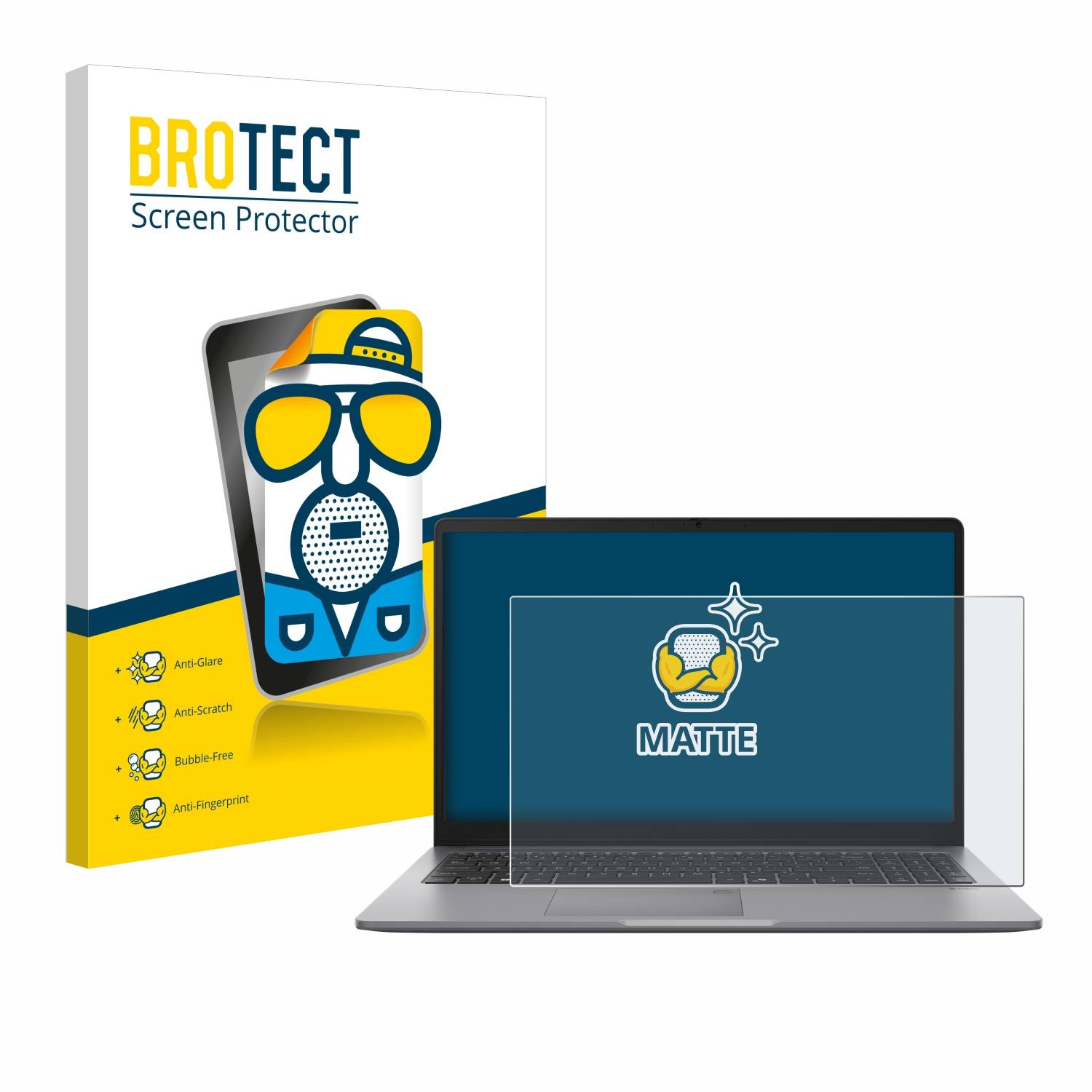BROTECT Entspiegelungs-Folie für ASUS ExpertBook P1 P1503