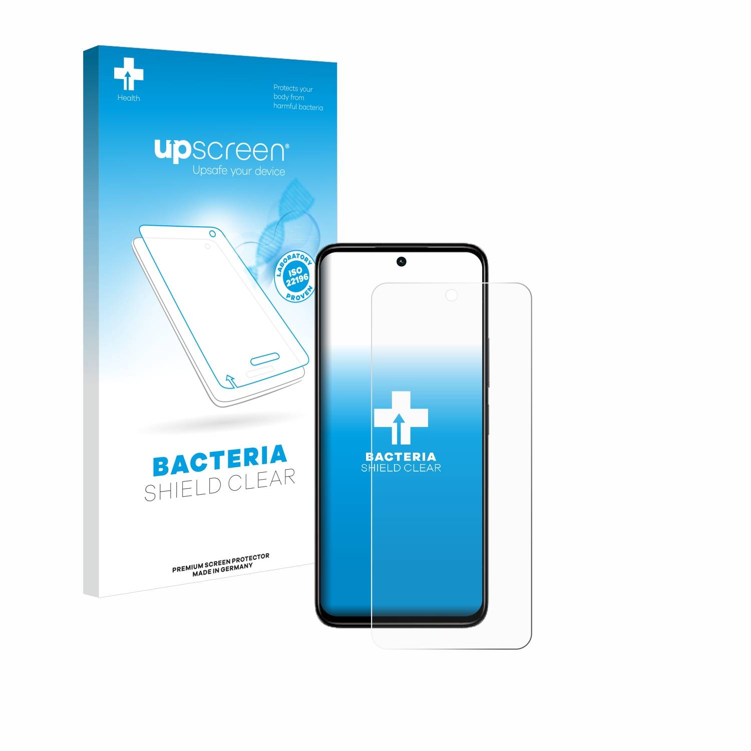 upscreen Bacteria Shield Schutzfolie für Xiaomi Redmi 13 - Antibakteriell