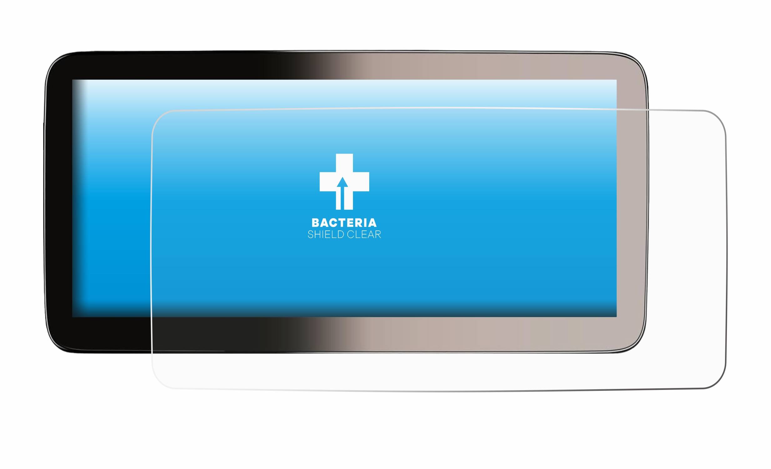 upscreen Bacteria Shield Schutzfolie für Erisin ES46GC50-TDE 12,3 - Antibakteriell