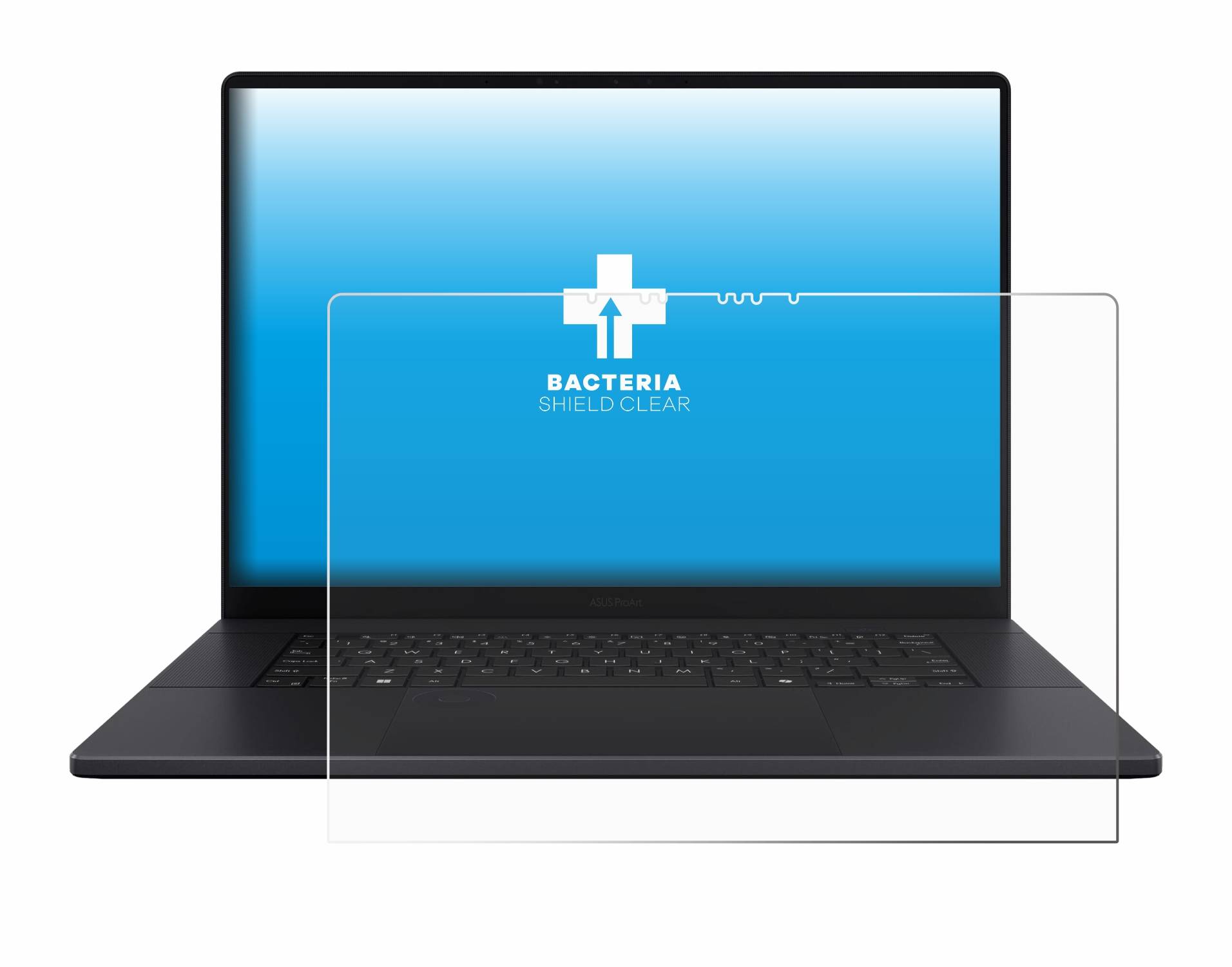 upscreen Bacteria Shield Schutzfolie für ASUS ProArt P16 - Antibakteriell