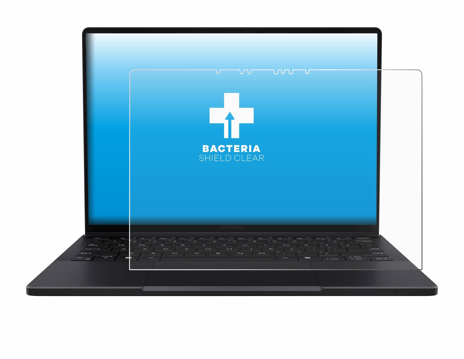 upscreen Bacteria Shield Schutzfolie für ASUS ProArt PX13 - Antibakteriell