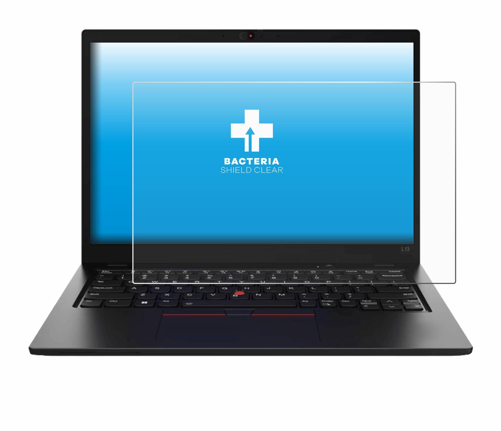 upscreen Bacteria Shield Schutzfolie für Lenovo ThinkPad L13 Gen 5 - Antibakteriell