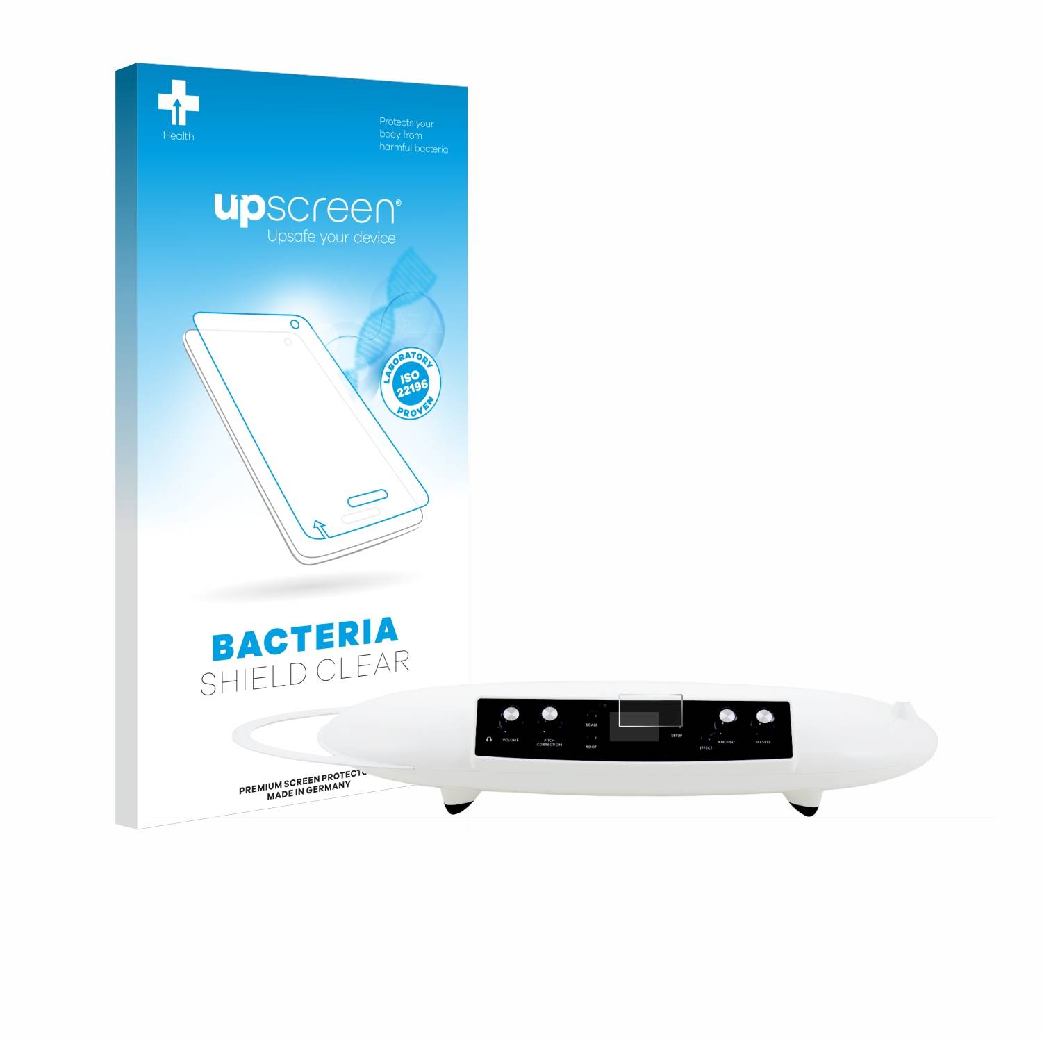 upscreen Bacteria Shield Schutzfolie für Moog Theremini - Antibakteriell