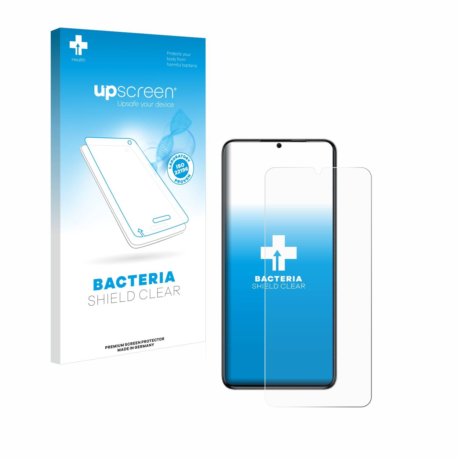upscreen Bacteria Shield Schutzfolie für Oukitel C50 - Antibakteriell