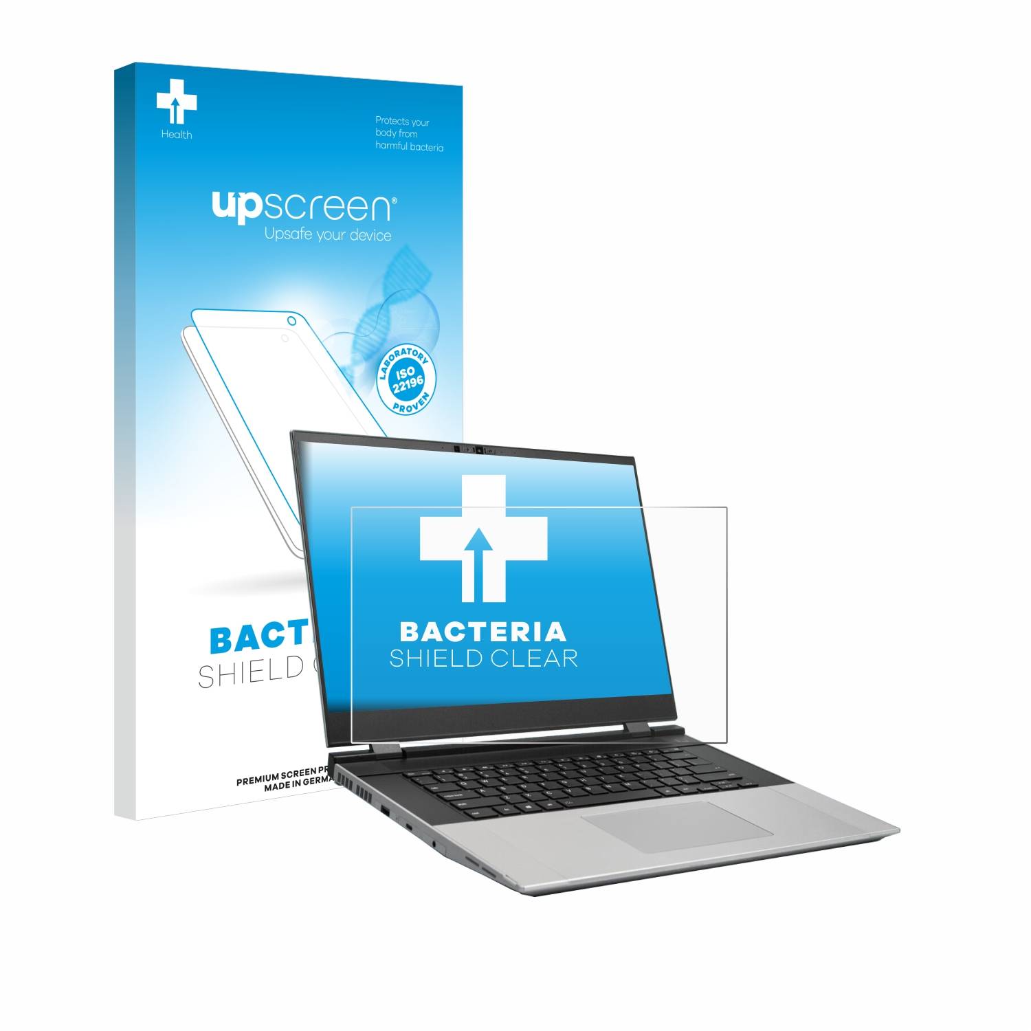 upscreen Bacteria Shield Schutzfolie für Framework Laptop 16 - Antibakteriell