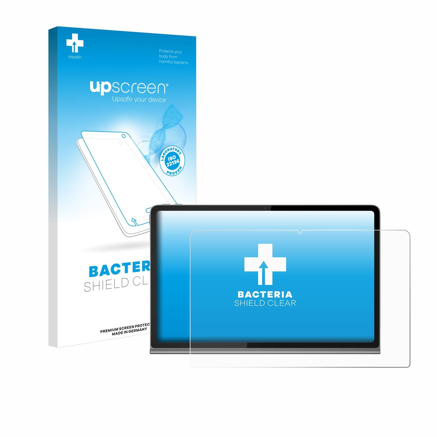 upscreen Bacteria Shield Schutzfolie für Lenovo Tab Plus - Antibakteriell