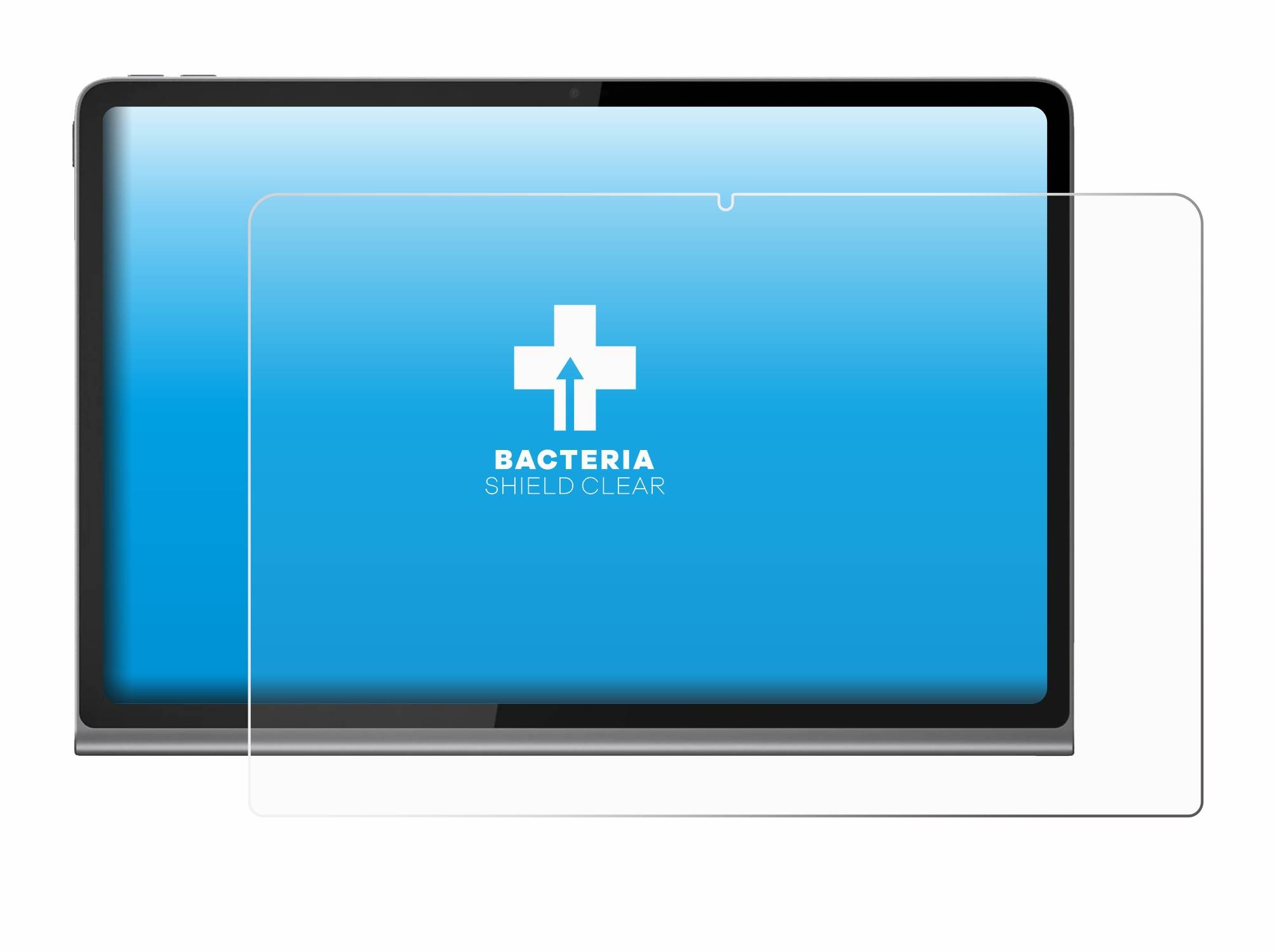 upscreen Bacteria Shield Schutzfolie für Lenovo Tab Plus - Antibakteriell