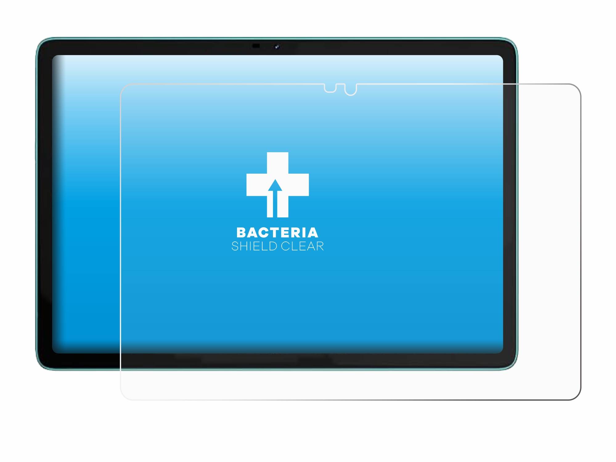 upscreen Bacteria Shield Schutzfolie für Pritom L10 - Antibakteriell