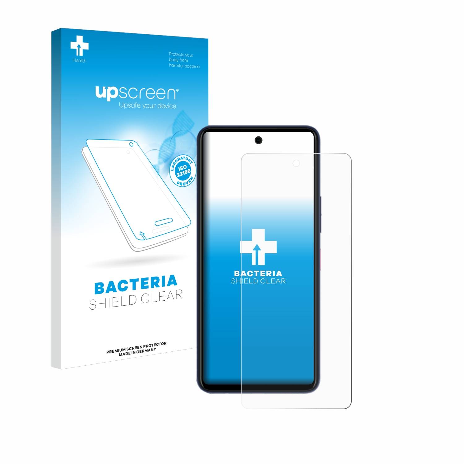 upscreen Bacteria Shield Schutzfolie für Telekom T Phone 2 Pro - Antibakteriell