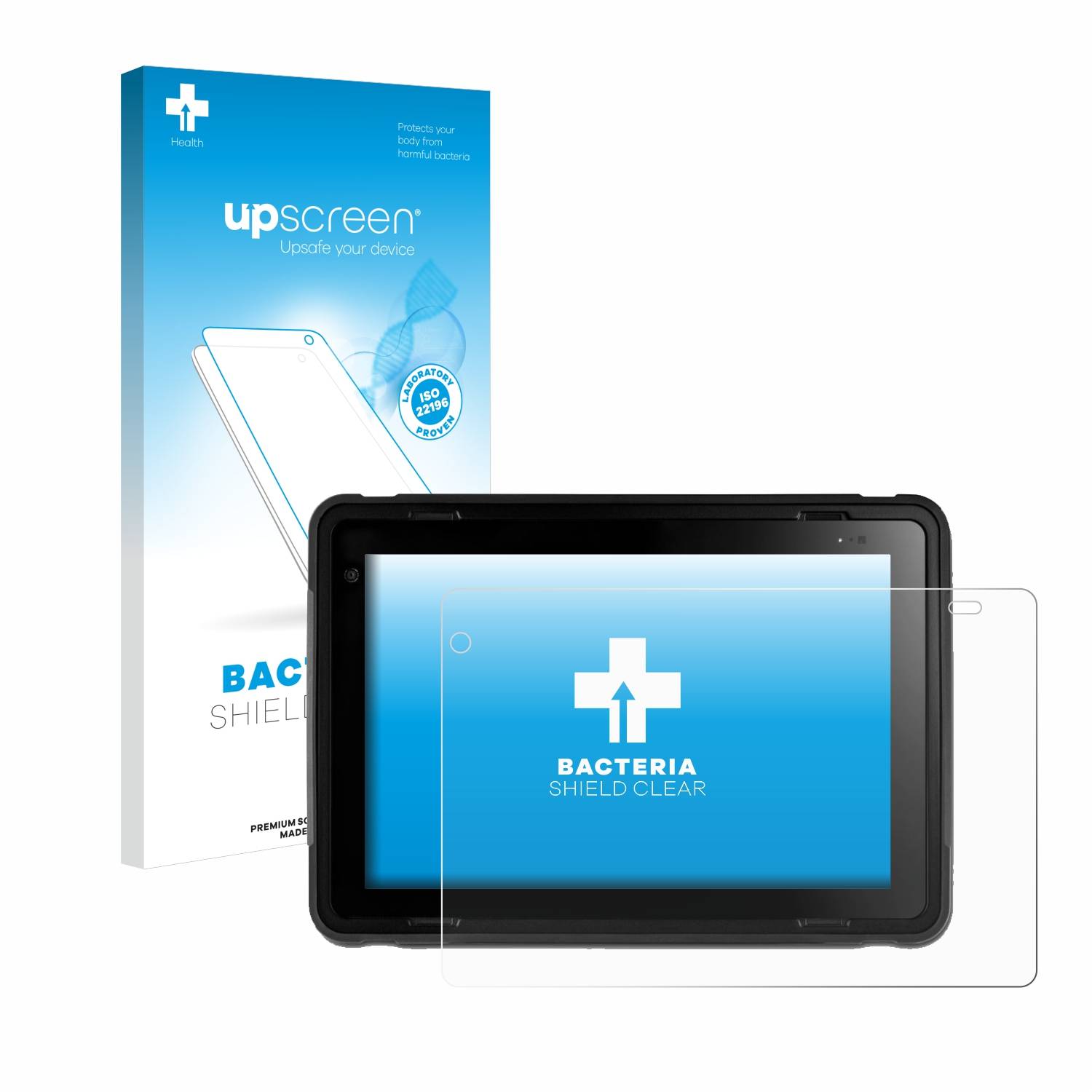 upscreen Bacteria Shield Schutzfolie für Texa Axone Voice - Antibakteriell