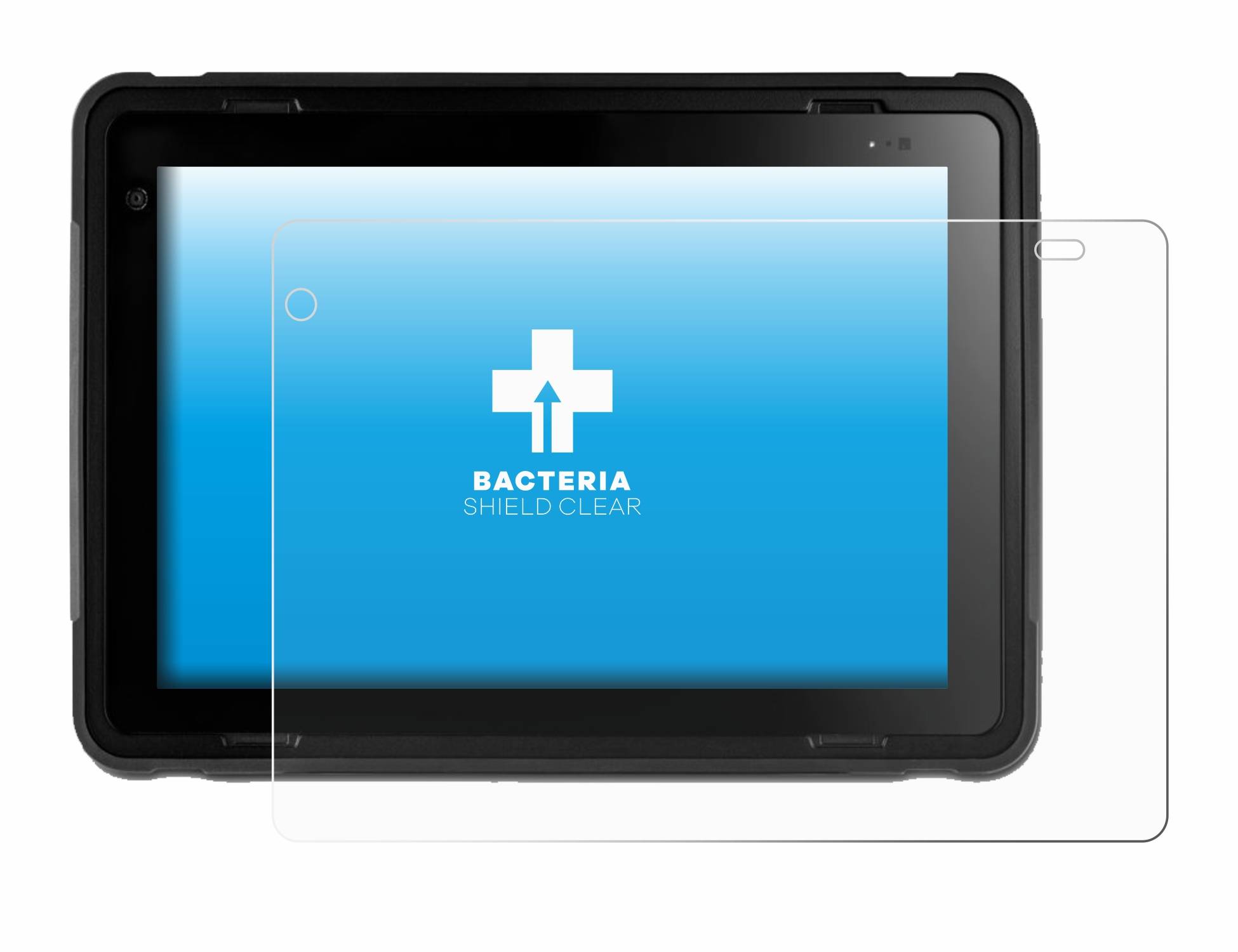 upscreen Bacteria Shield Schutzfolie für Texa Axone Voice - Antibakteriell