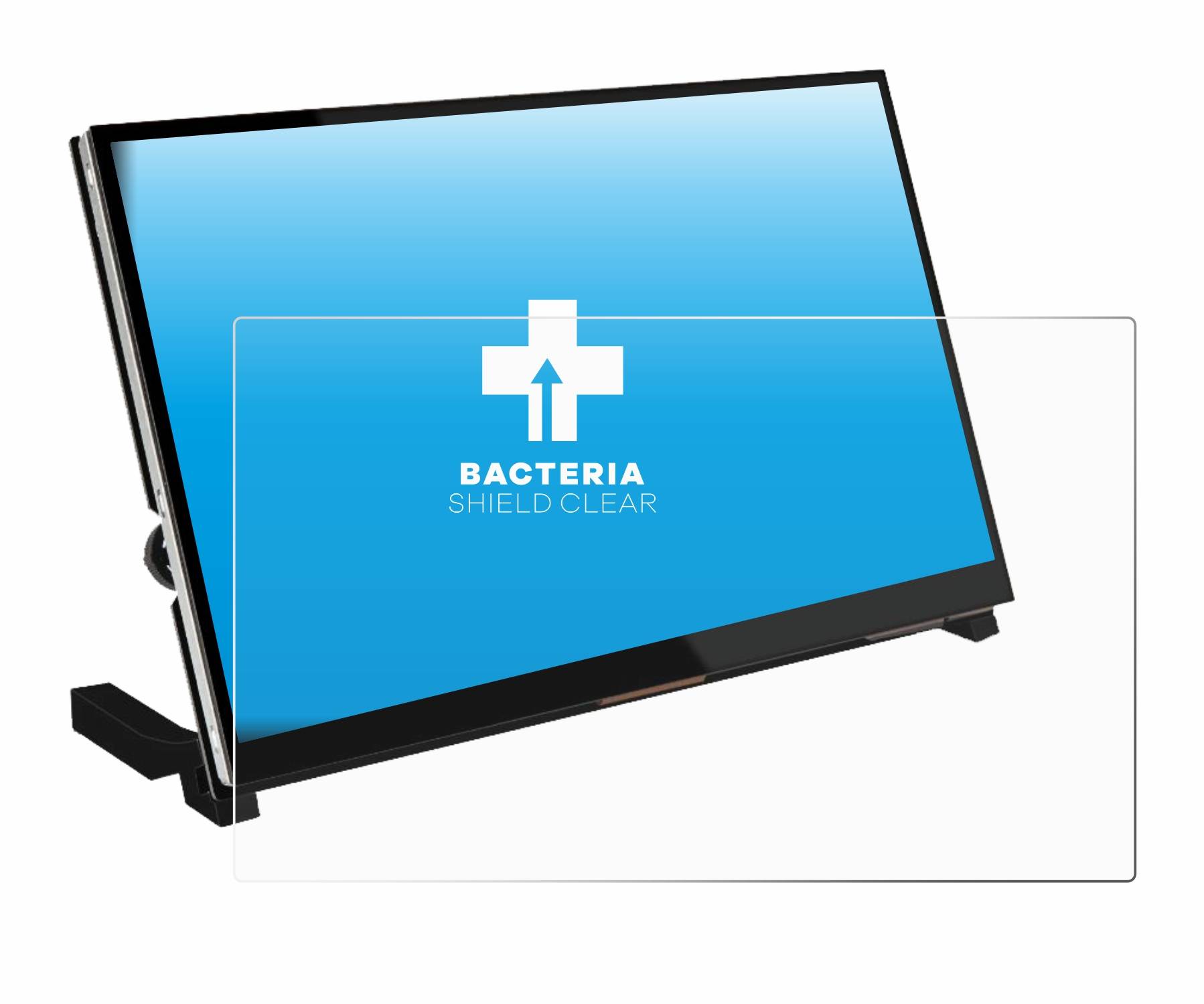 upscreen Bacteria Shield Schutzfolie für Raspberry Pi Touchscreen (10.1) - Antibakteriell