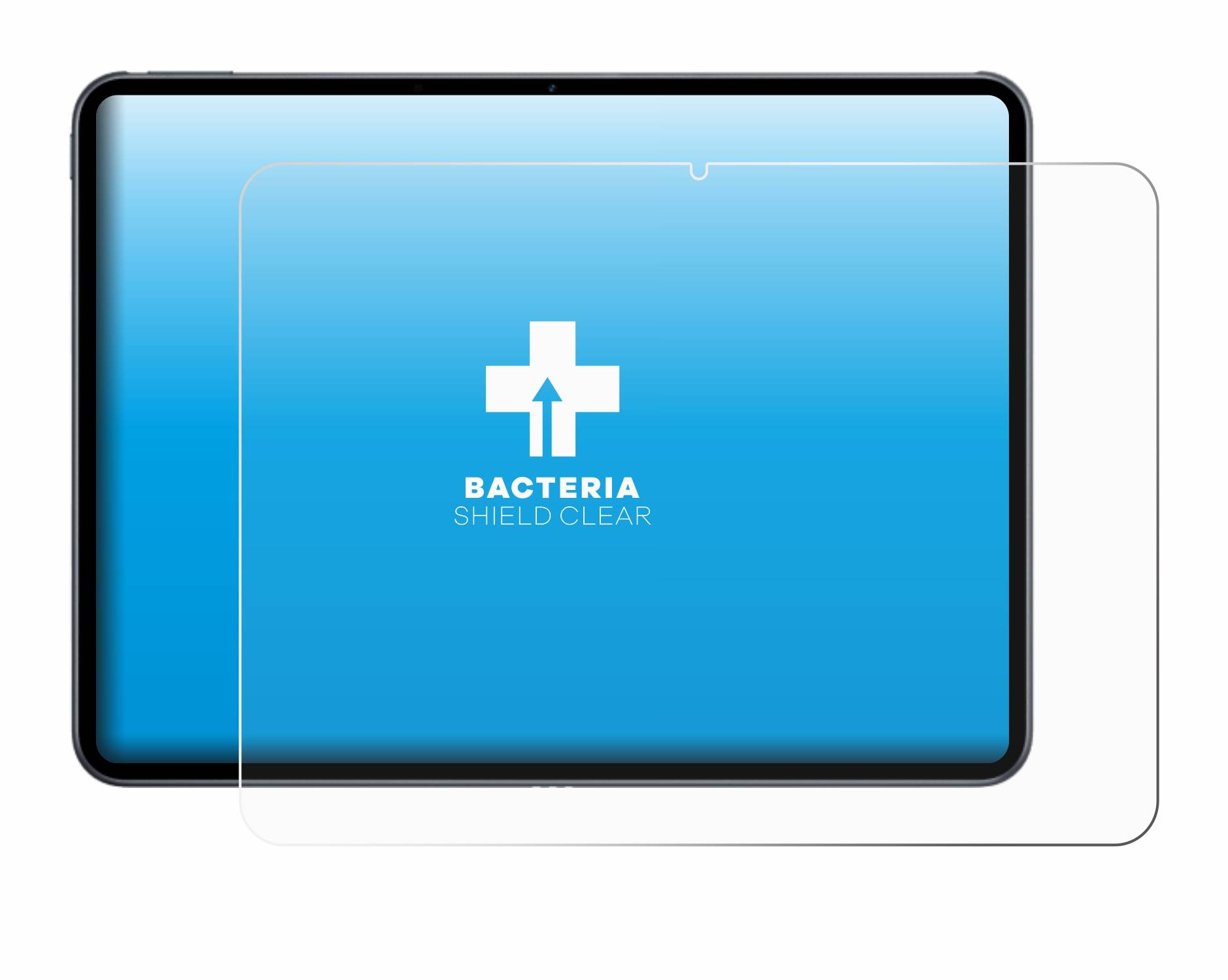 upscreen Bacteria Shield Schutzfolie für OnePlus Pad 2 - Antibakteriell
