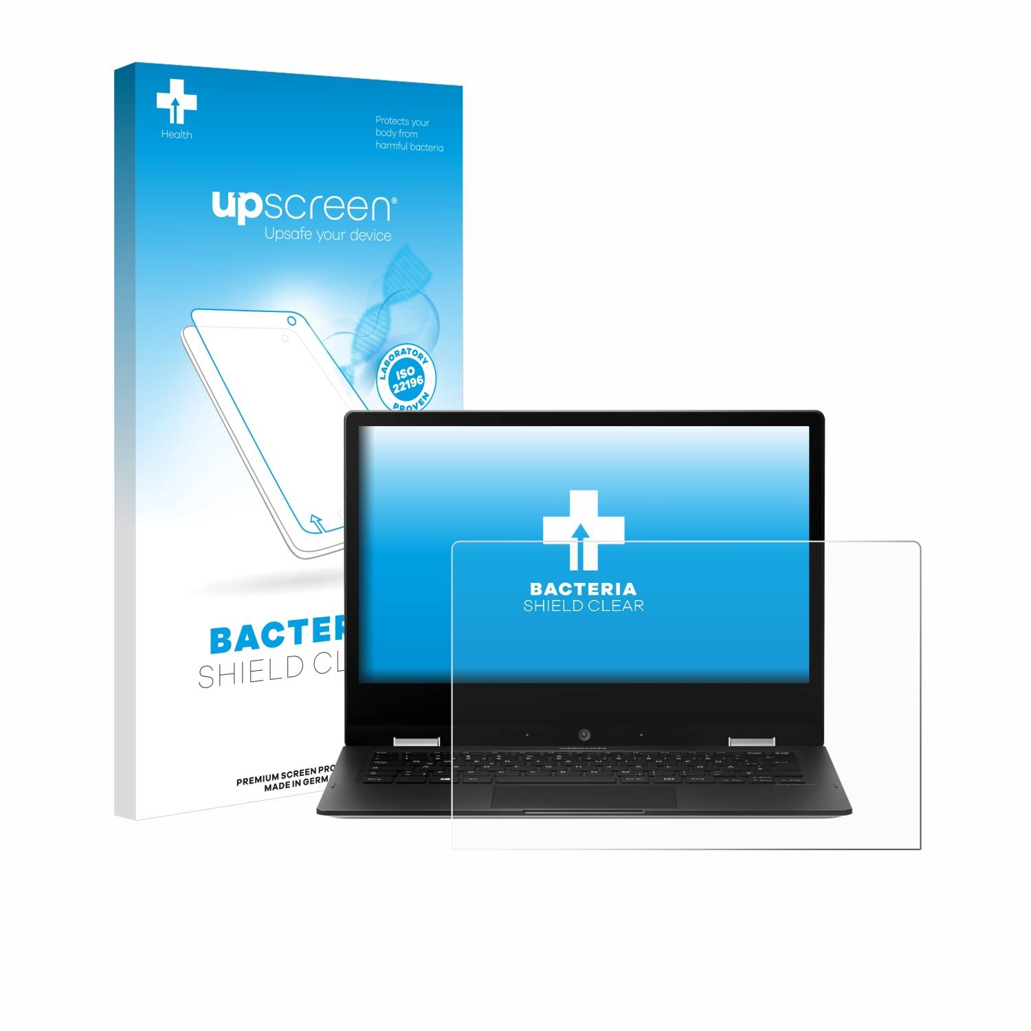 upscreen Bacteria Shield Schutzfolie für MEDION akoya E2294 - Antibakteriell