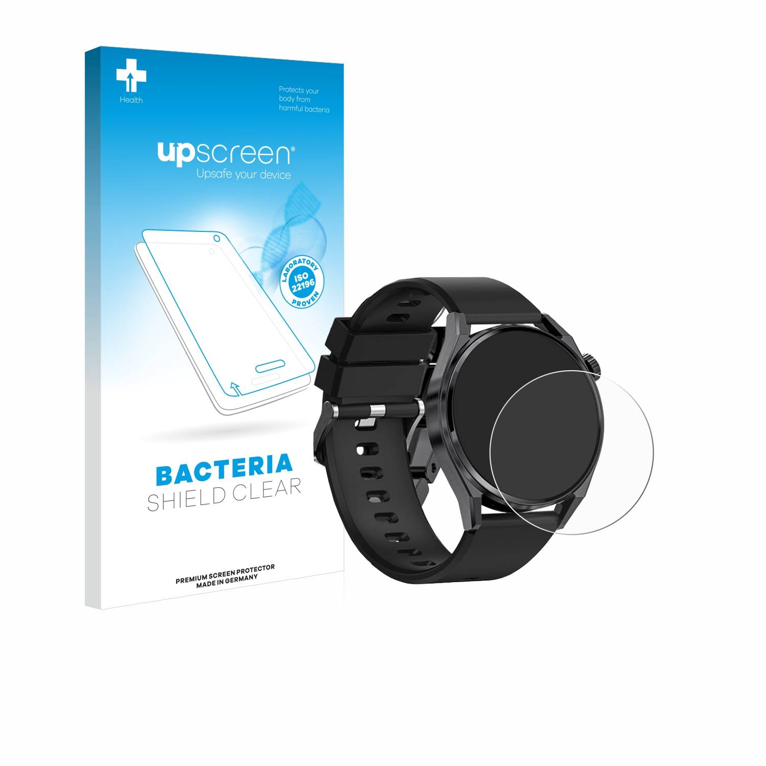 upscreen Bacteria Shield Schutzfolie für LIGE ASD-ST15 1.39 - Antibakteriell