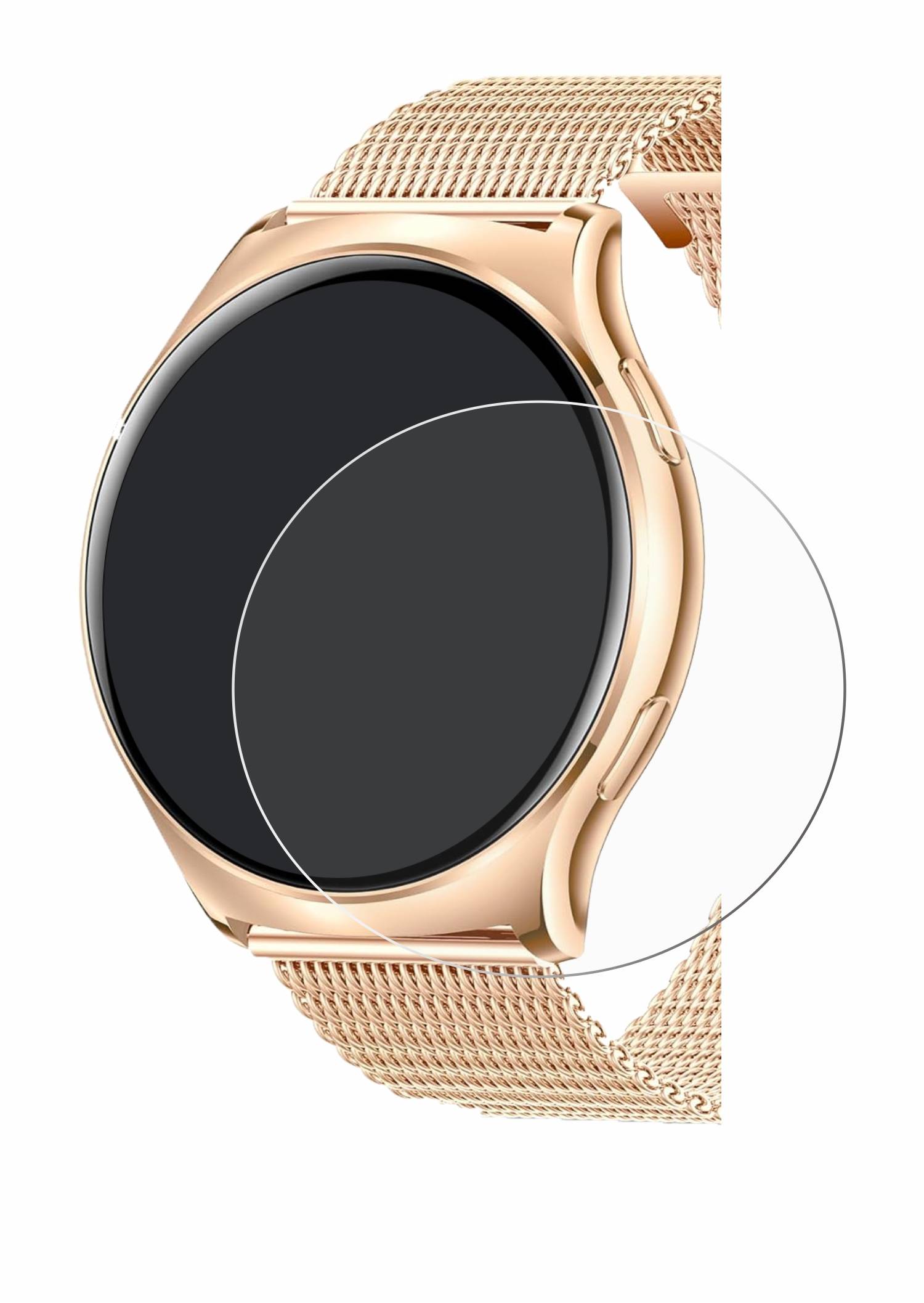 upscreen Scratch Shield Schutzfolie für Iaret Smartwatch 1.43
