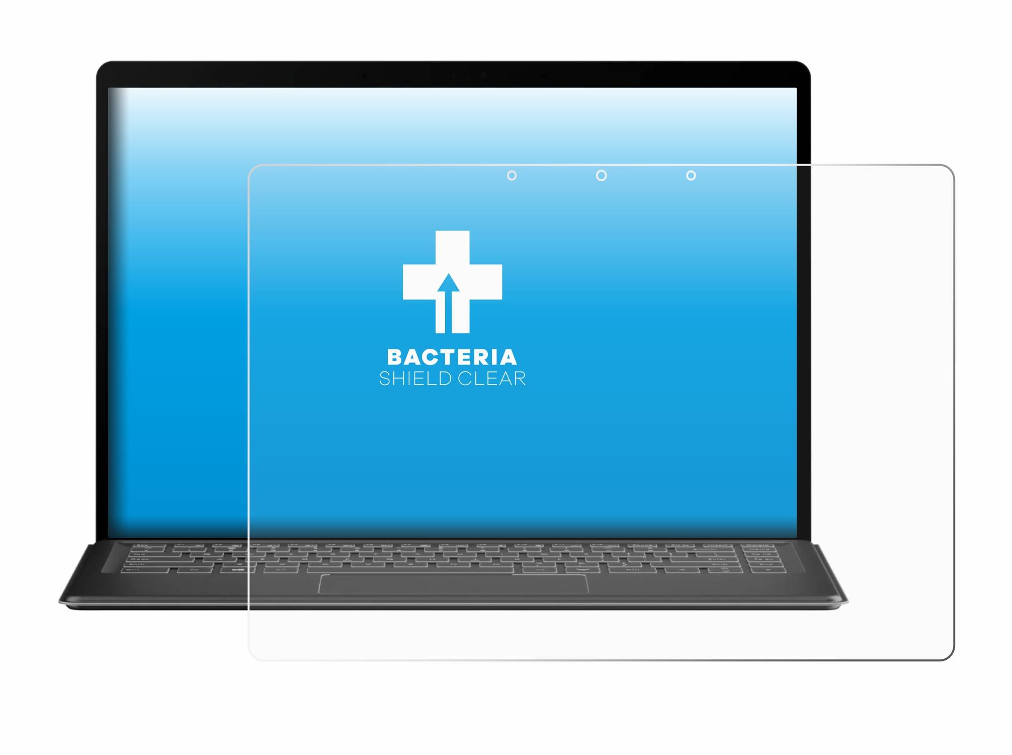 upscreen Bacteria Shield Schutzfolie für Minisforum V3 3-in-1 - Antibakteriell