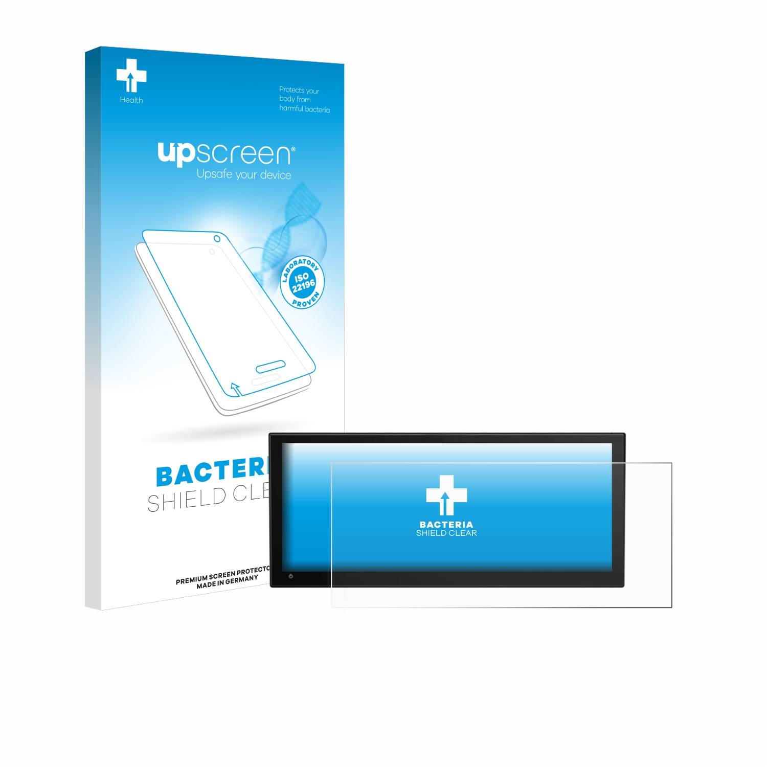 upscreen Bacteria Shield Schutzfolie für Simrad NSX 3015UW - Antibakteriell